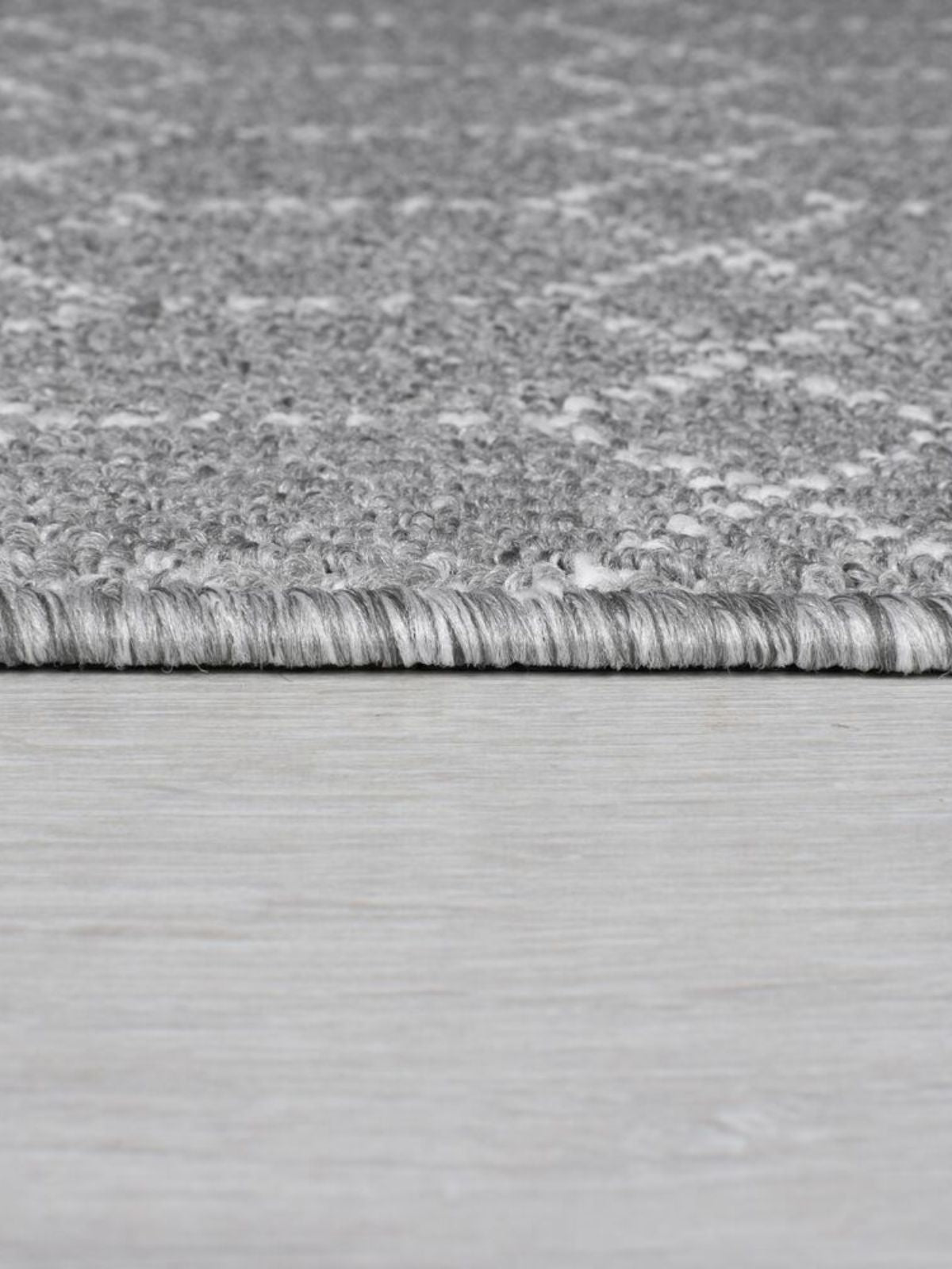 Runner lavabile Argyll in colore grigio chiaro 50x230 cm.-4