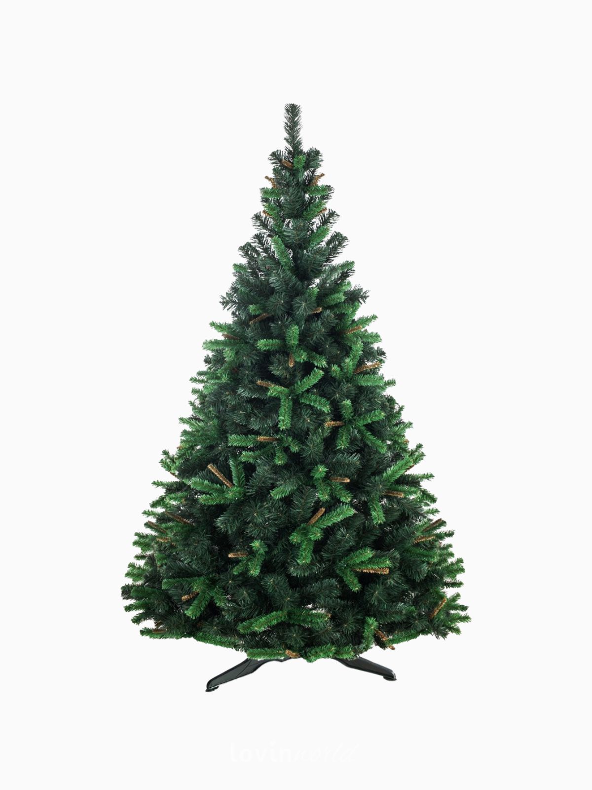 Albero di Natale Wiera in colore verde, stile classico-1