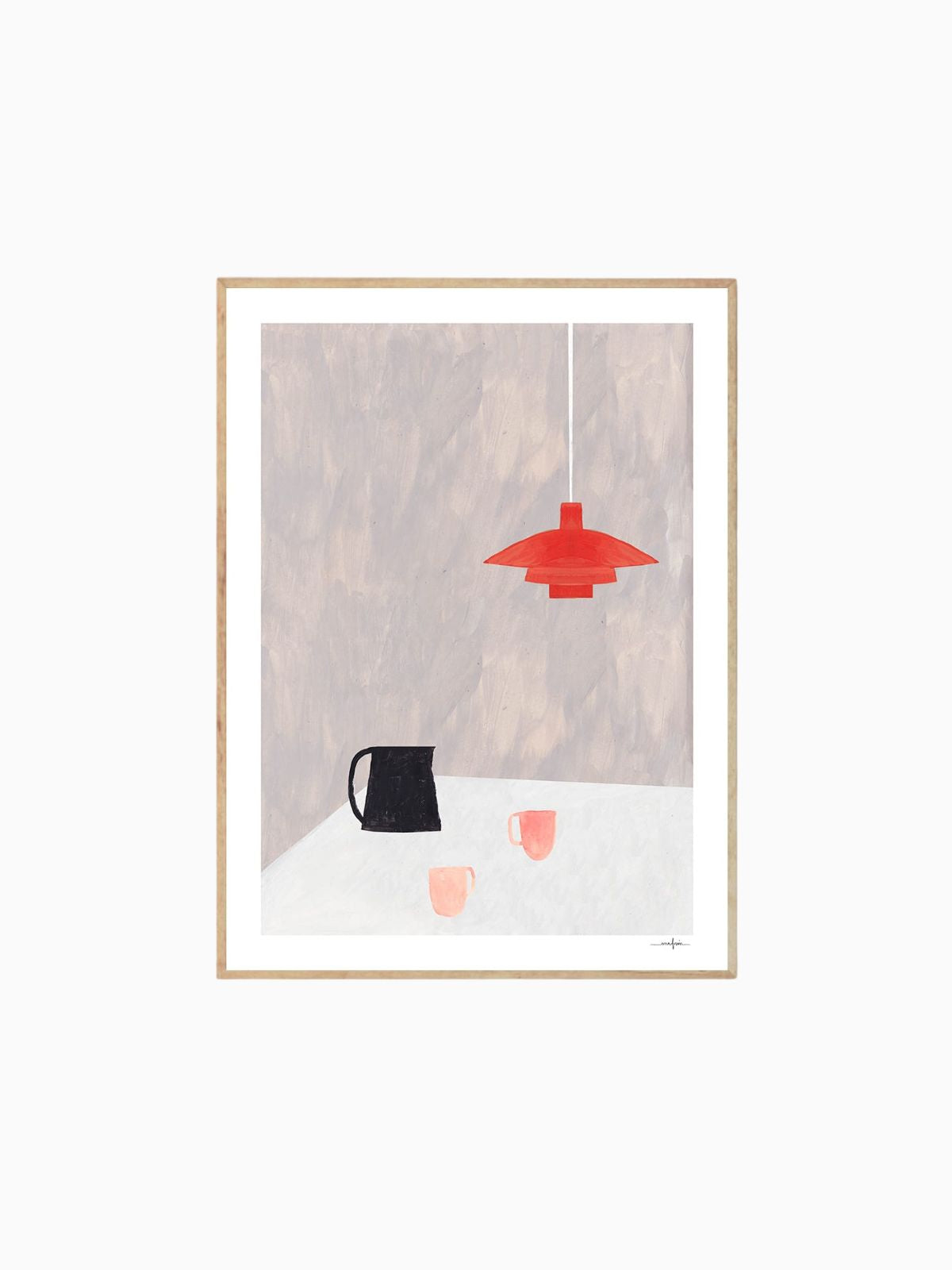 Poster Orange Pendant by Ana Frois-1