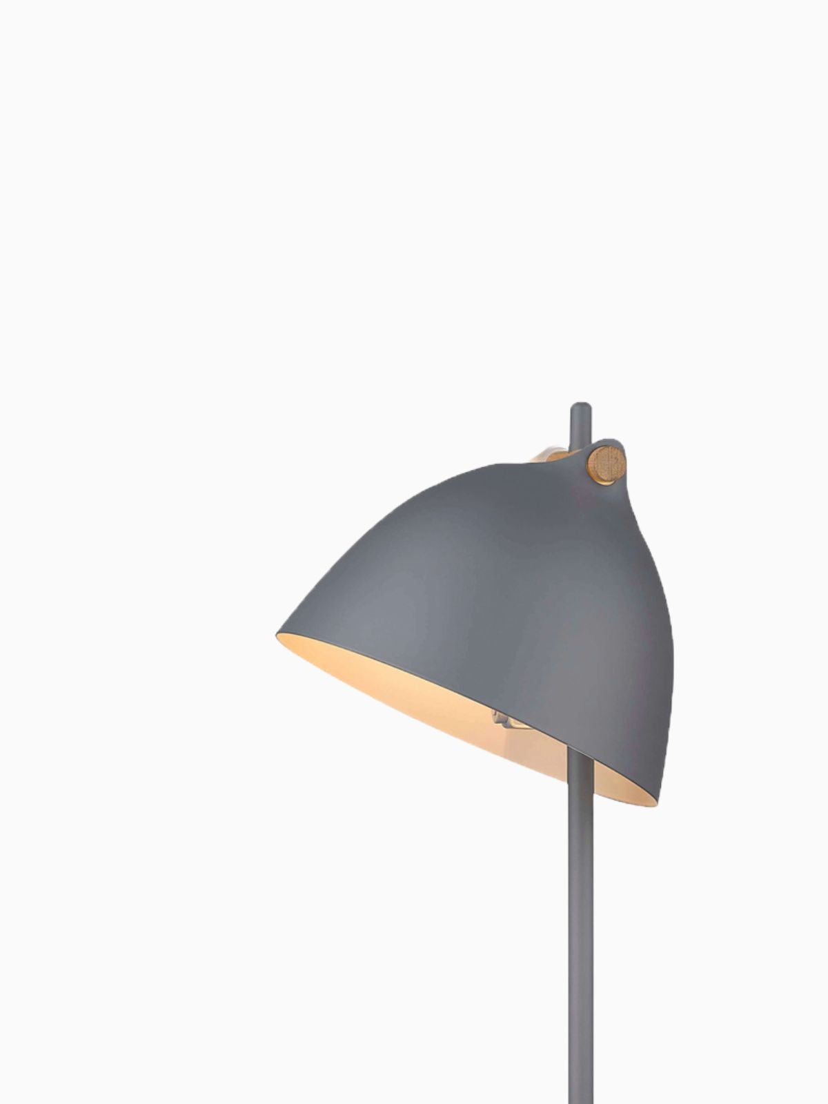 Lampada da tavolo Arhus, in colore grigio-2