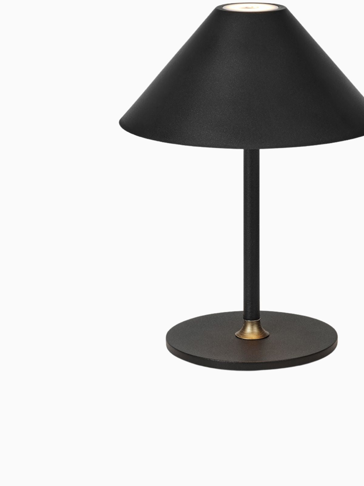 Lampada da tavolo Hygge, in colore nero-2