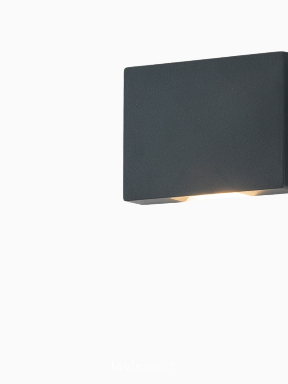 Segnapassi da esterno LED Steplight in termoplastica, colore nero-3
