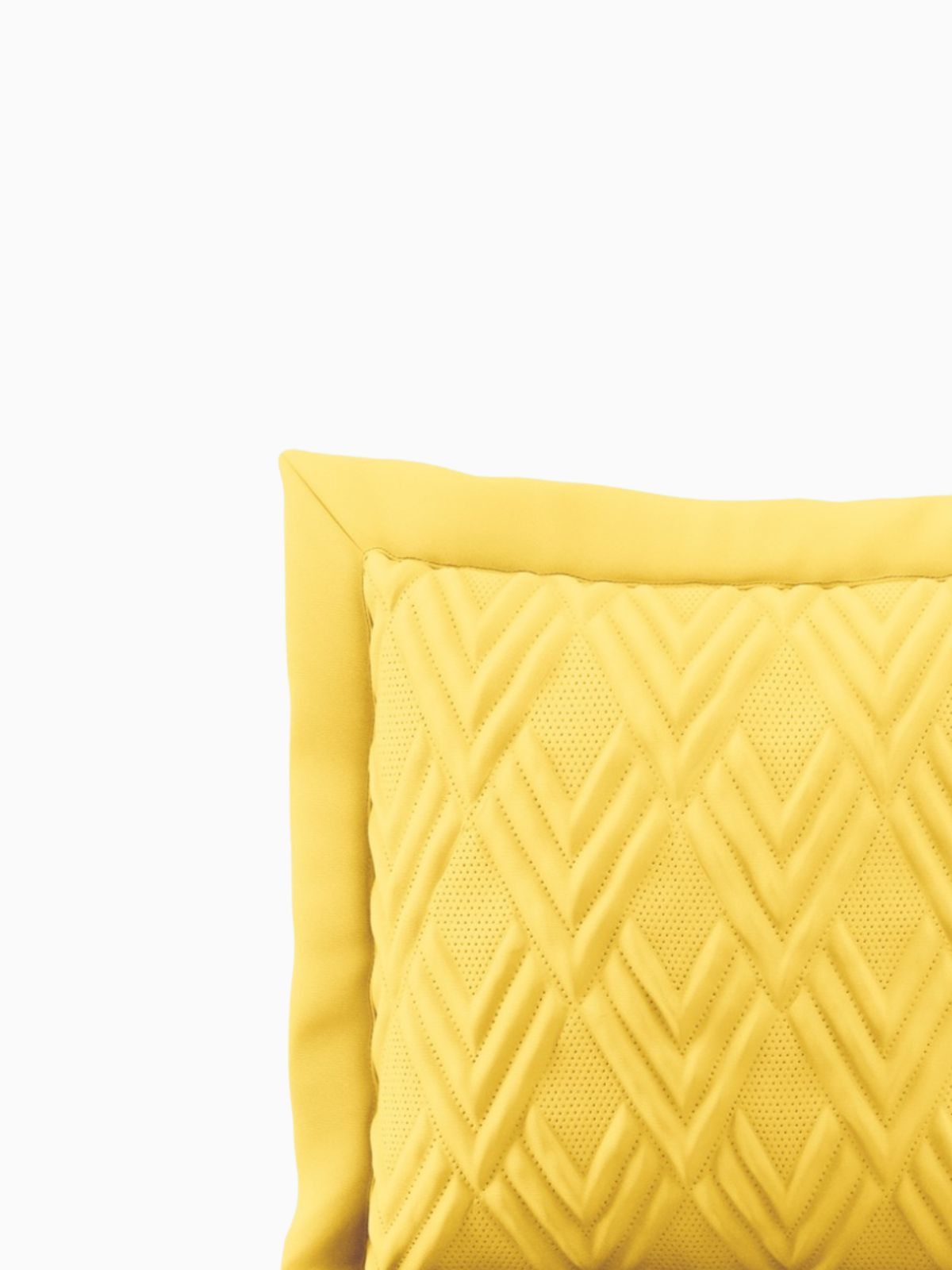Cuscino decorativo Ophelia in colore giallo 45x45 cm.-5