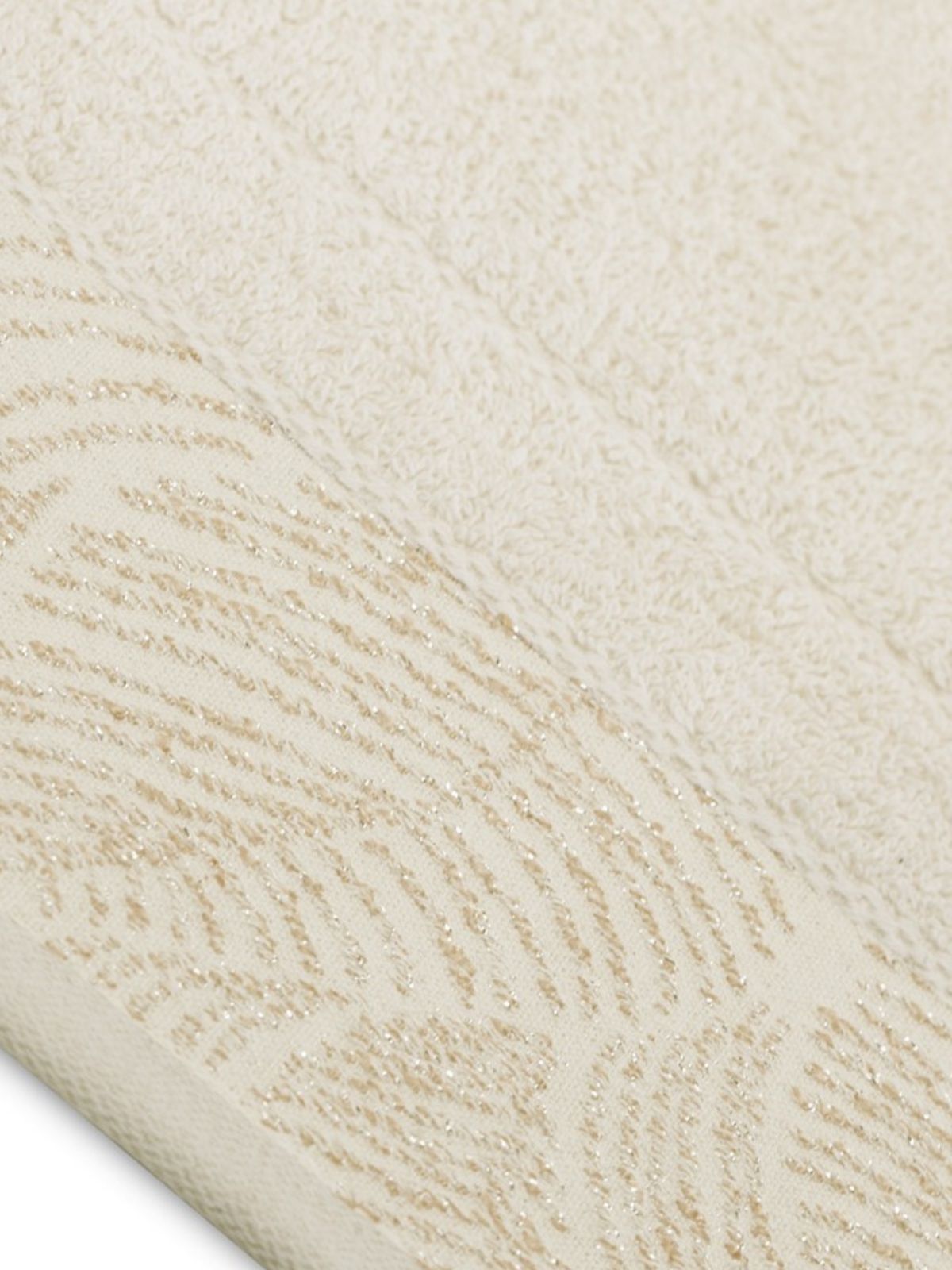 Set 2 Asciugamani da bagno Bellis in 100% cotone, colore beige-3