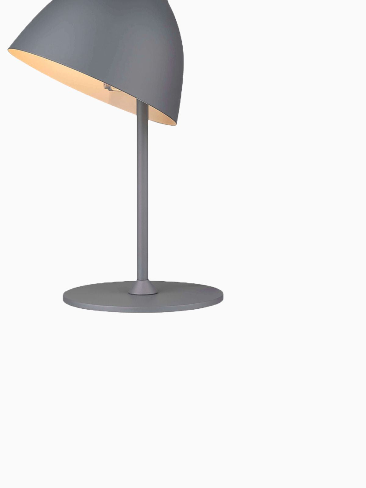 Lampada da tavolo Arhus, in colore grigio-3