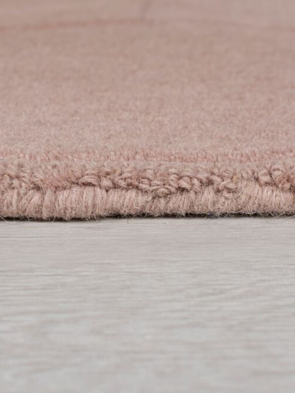 Tappeto moderno Gigi in lana, colore rosa-4