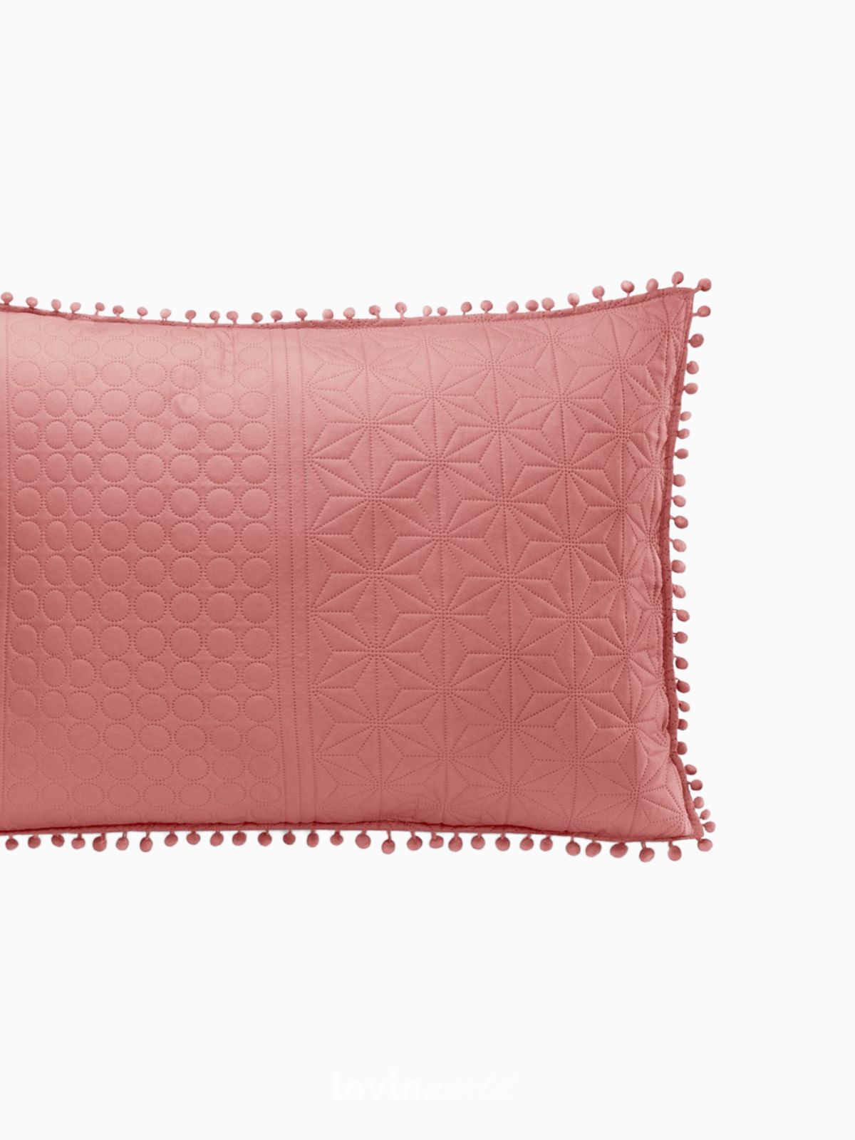 Cuscino decorativo Meadore in colore rosso 50x70 cm.-4