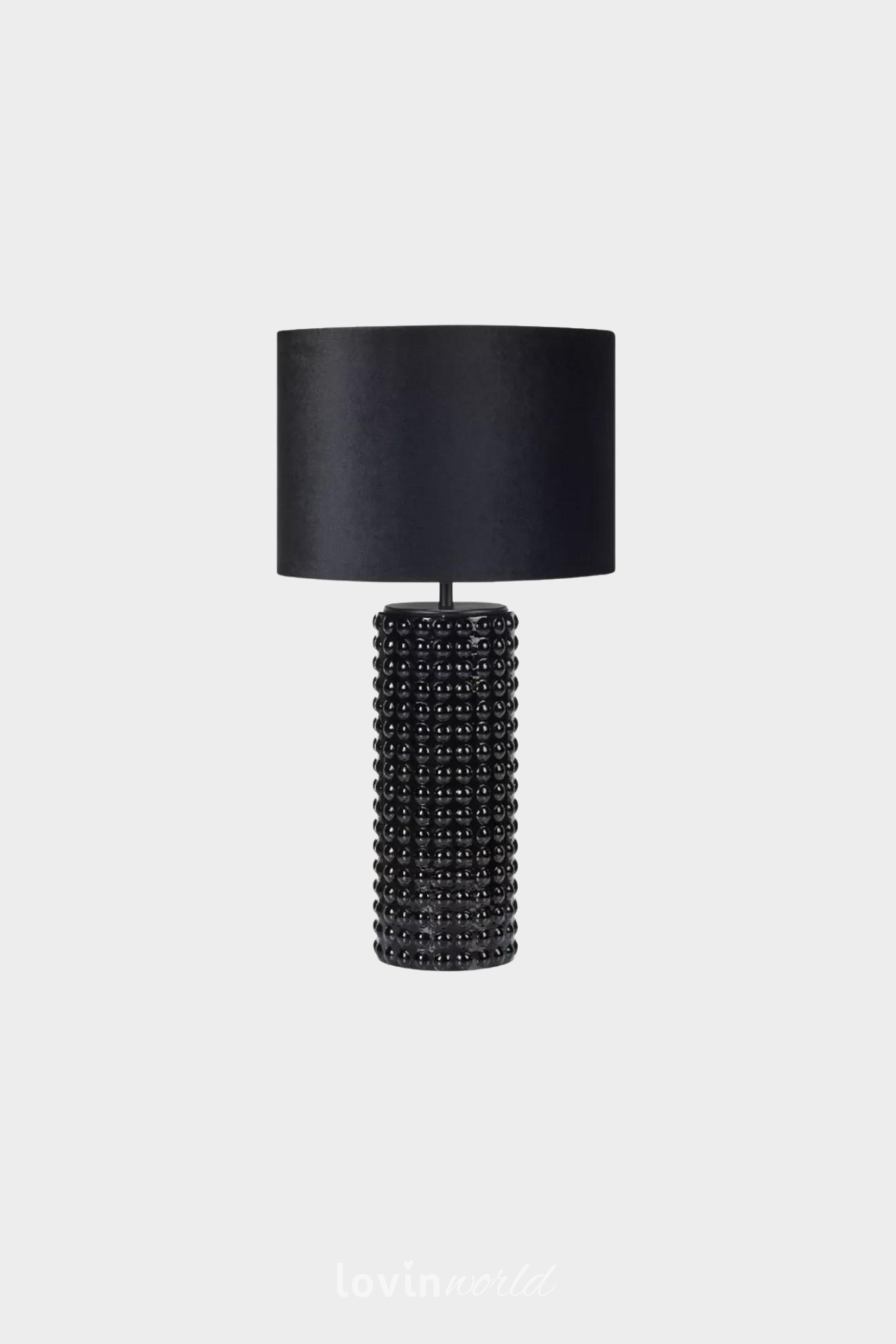 Lampada da tavolo Proud, in colore nero-1