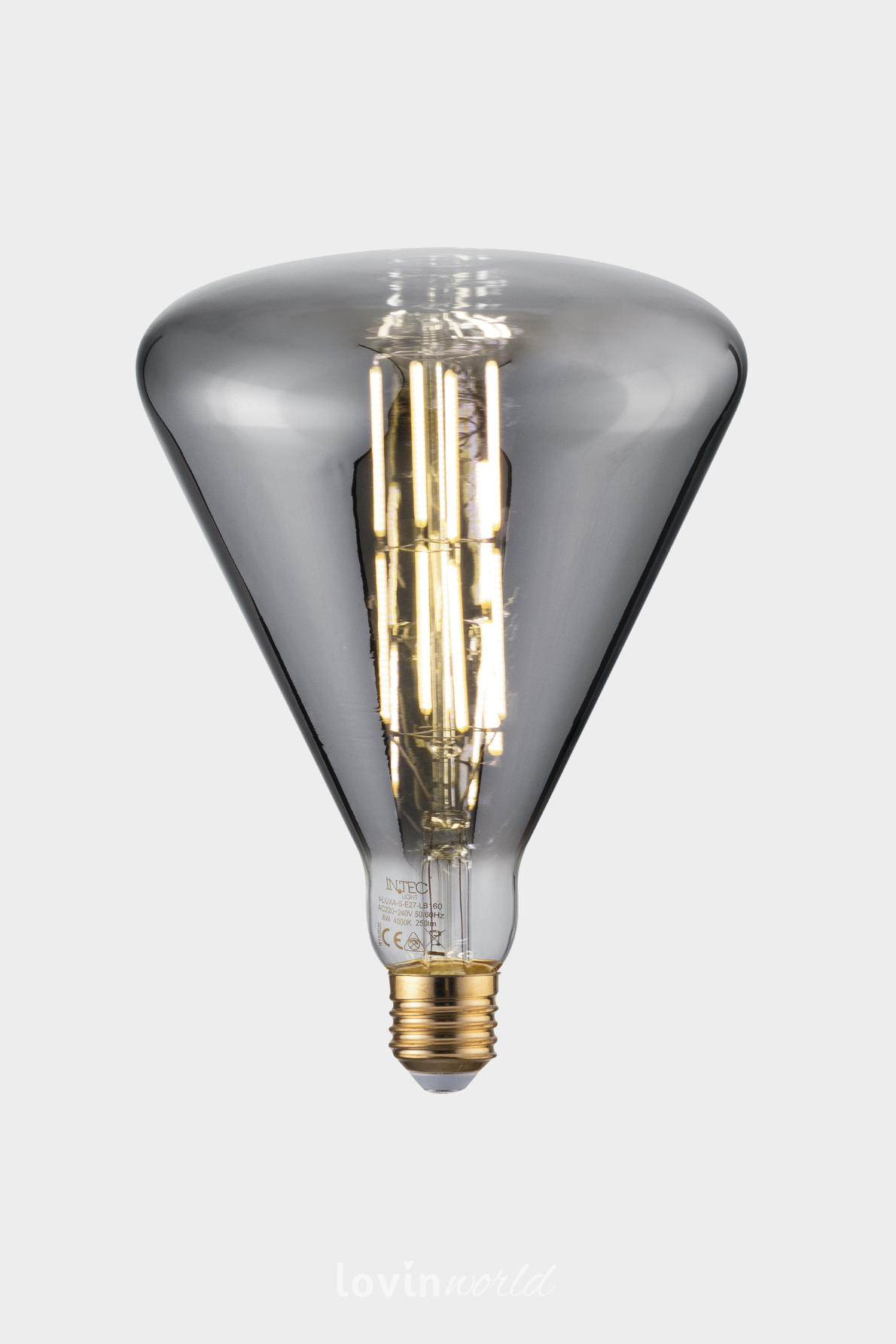 Lampadina a LED decorativa Luxa-S-E27-LB160 B-1