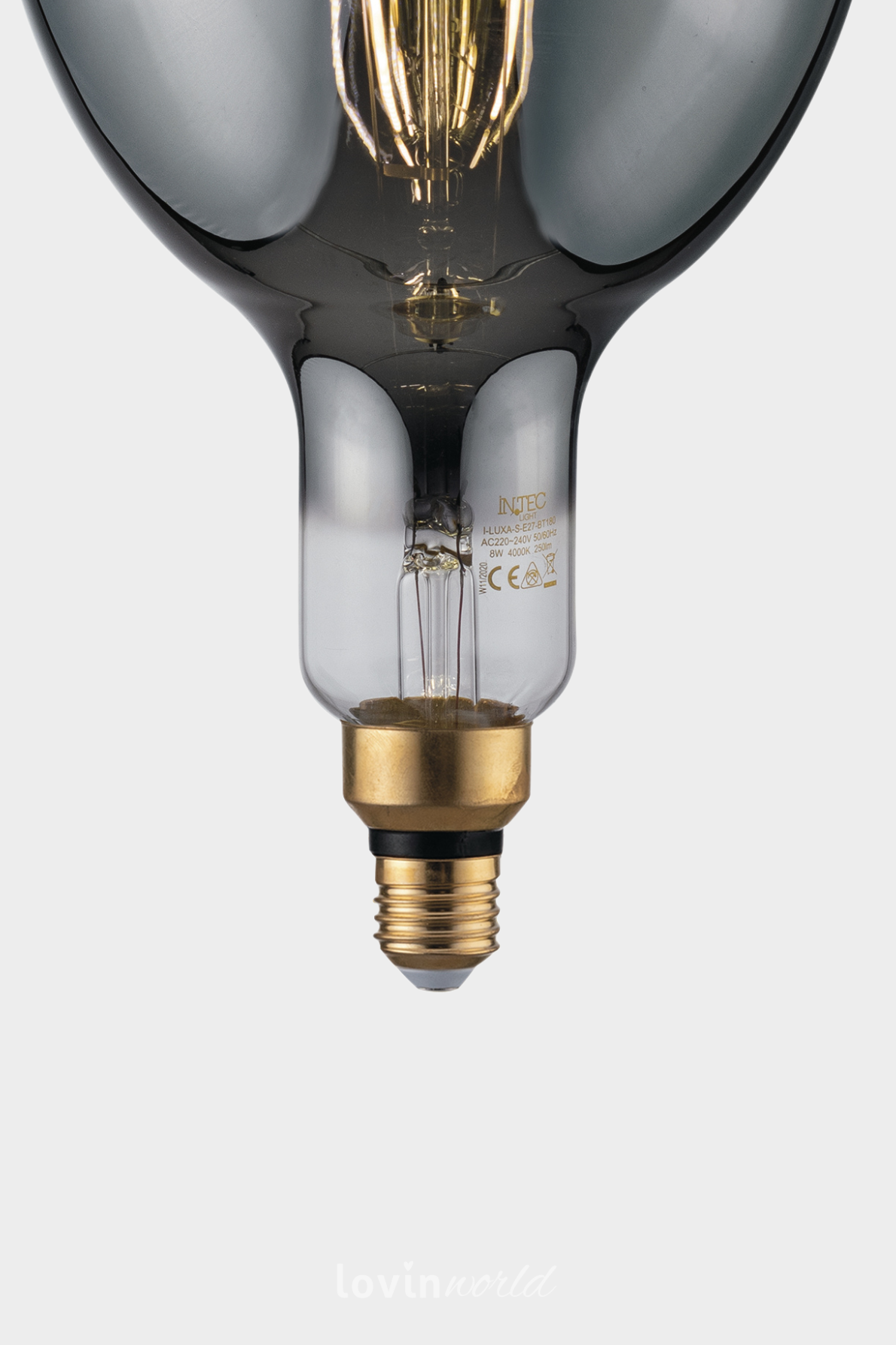 Lampadina a LED decorativa Luxa-S-E27-BT180 B-3