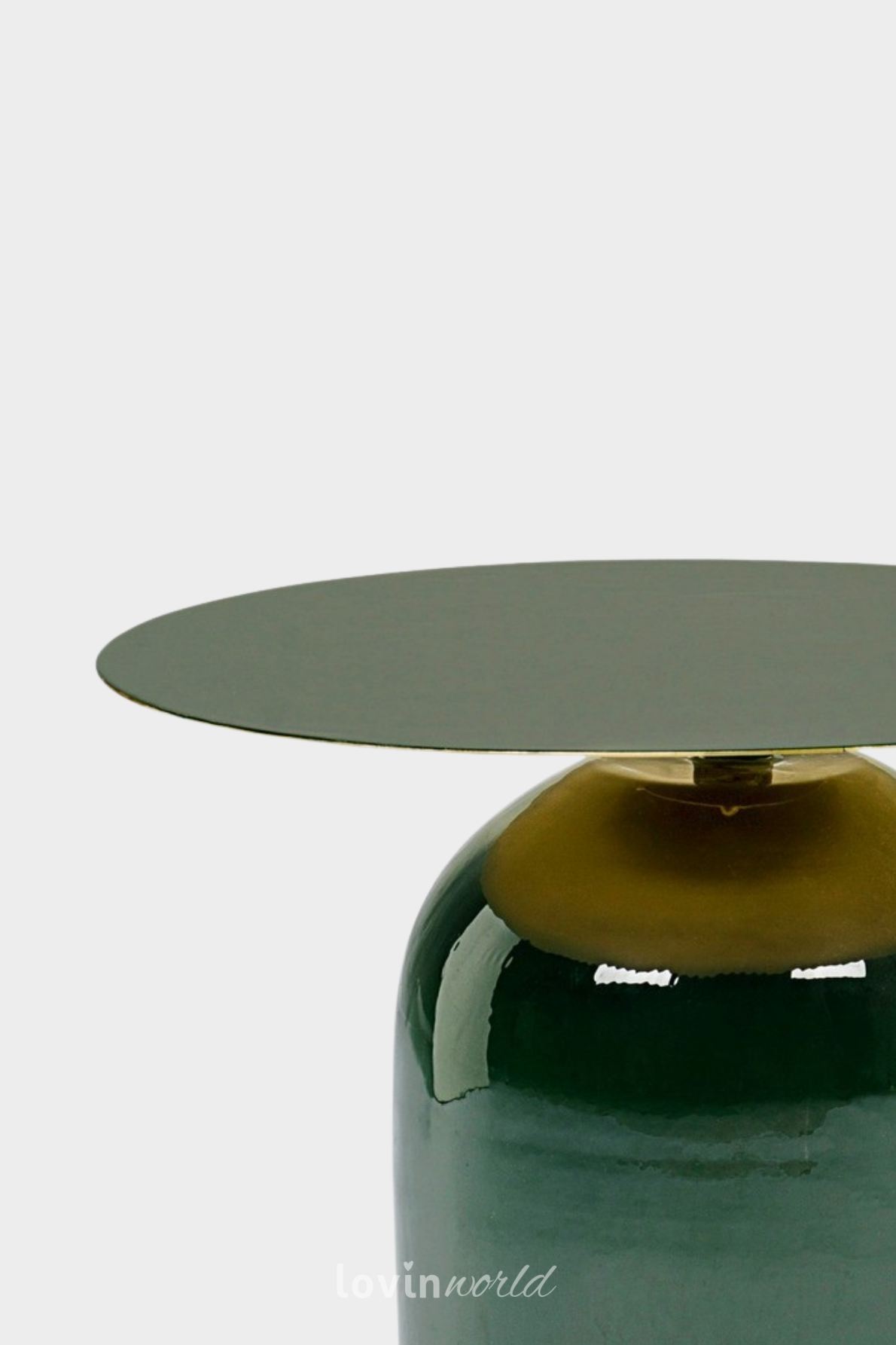 Tavolino Nalima in colore verde-3