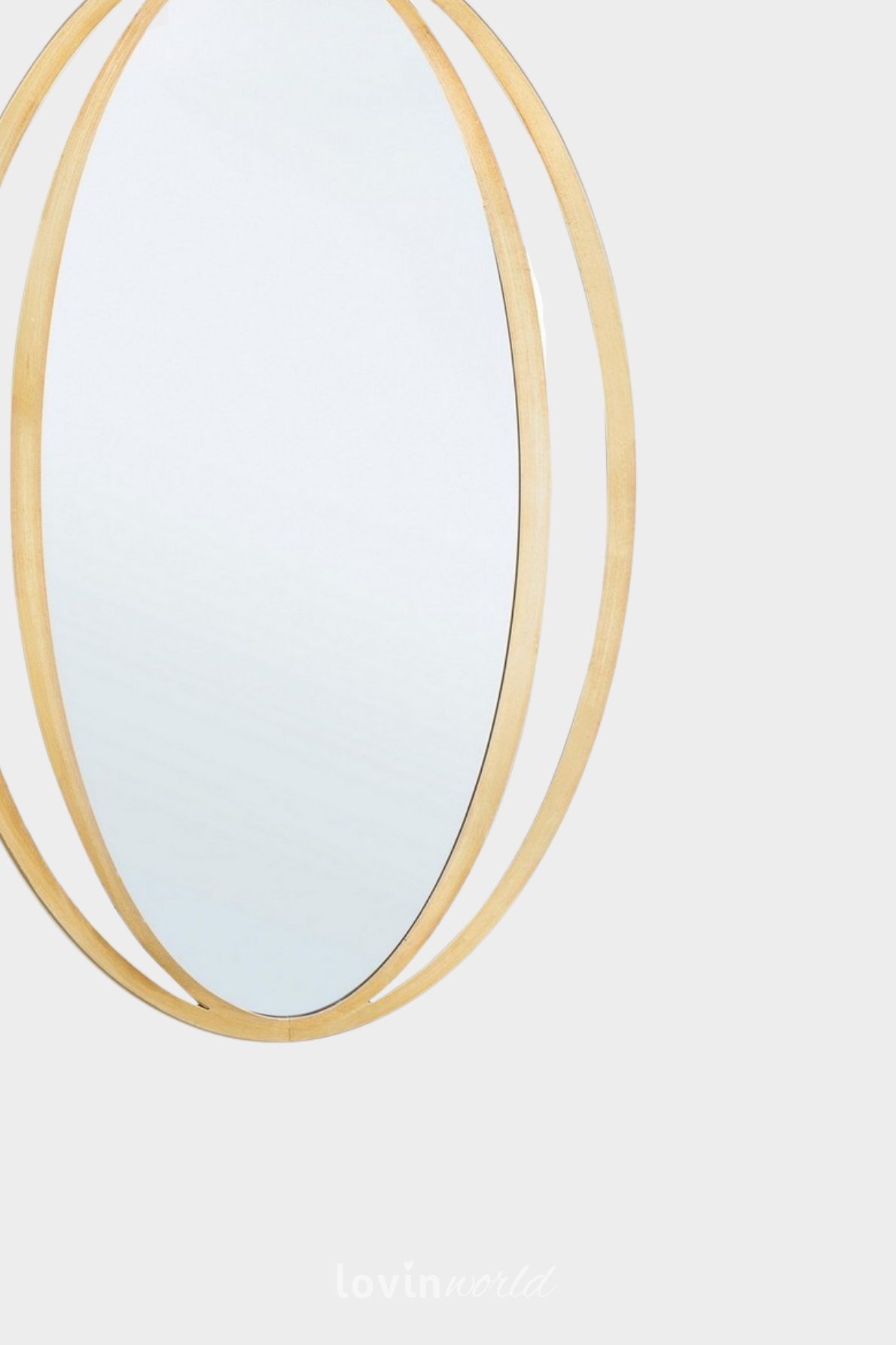 Specchio Nabila in colore oro-3