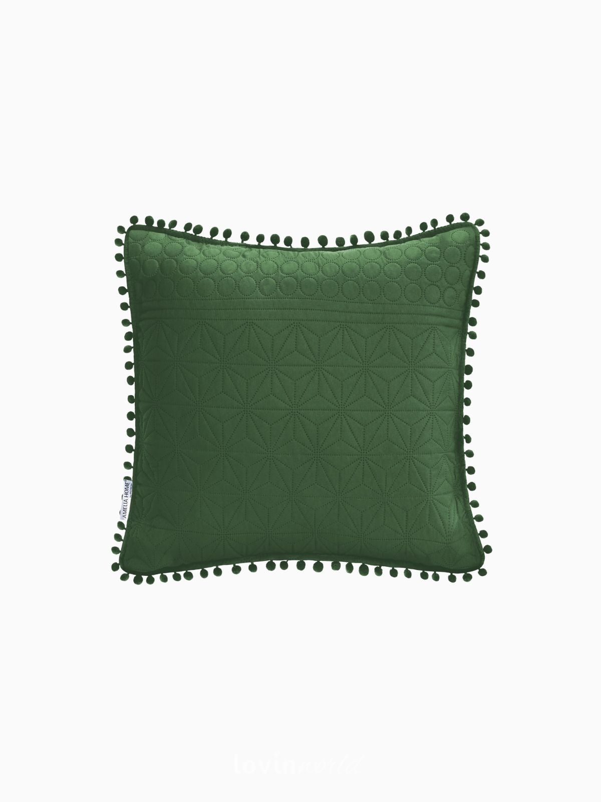 Cuscino decorativo Meadore in colore verde 45x45 cm.-1