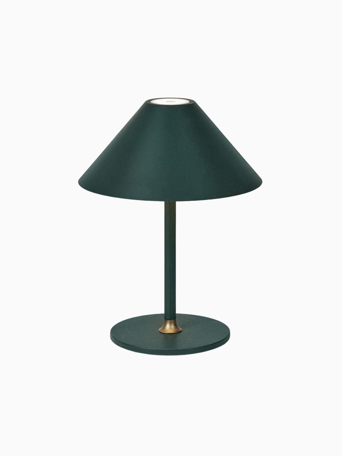 Lampada da tavolo Hygge, in colore verde scuro-1