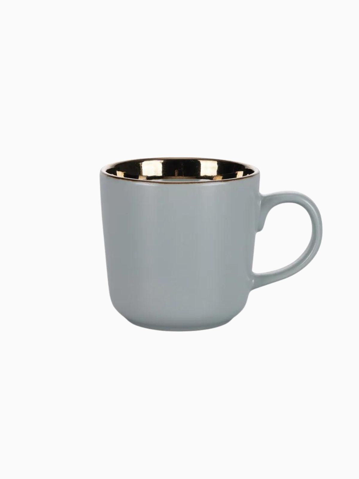 Set 4 Tazze mug Bilbao in gres, colore salvia 40 cl.-1
