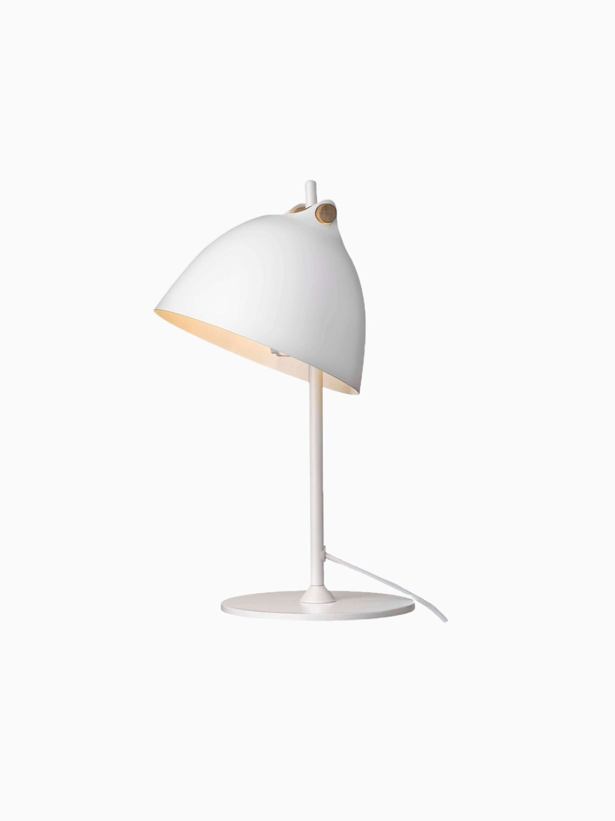 Lampada da tavolo Arhus, in colore bianco-1