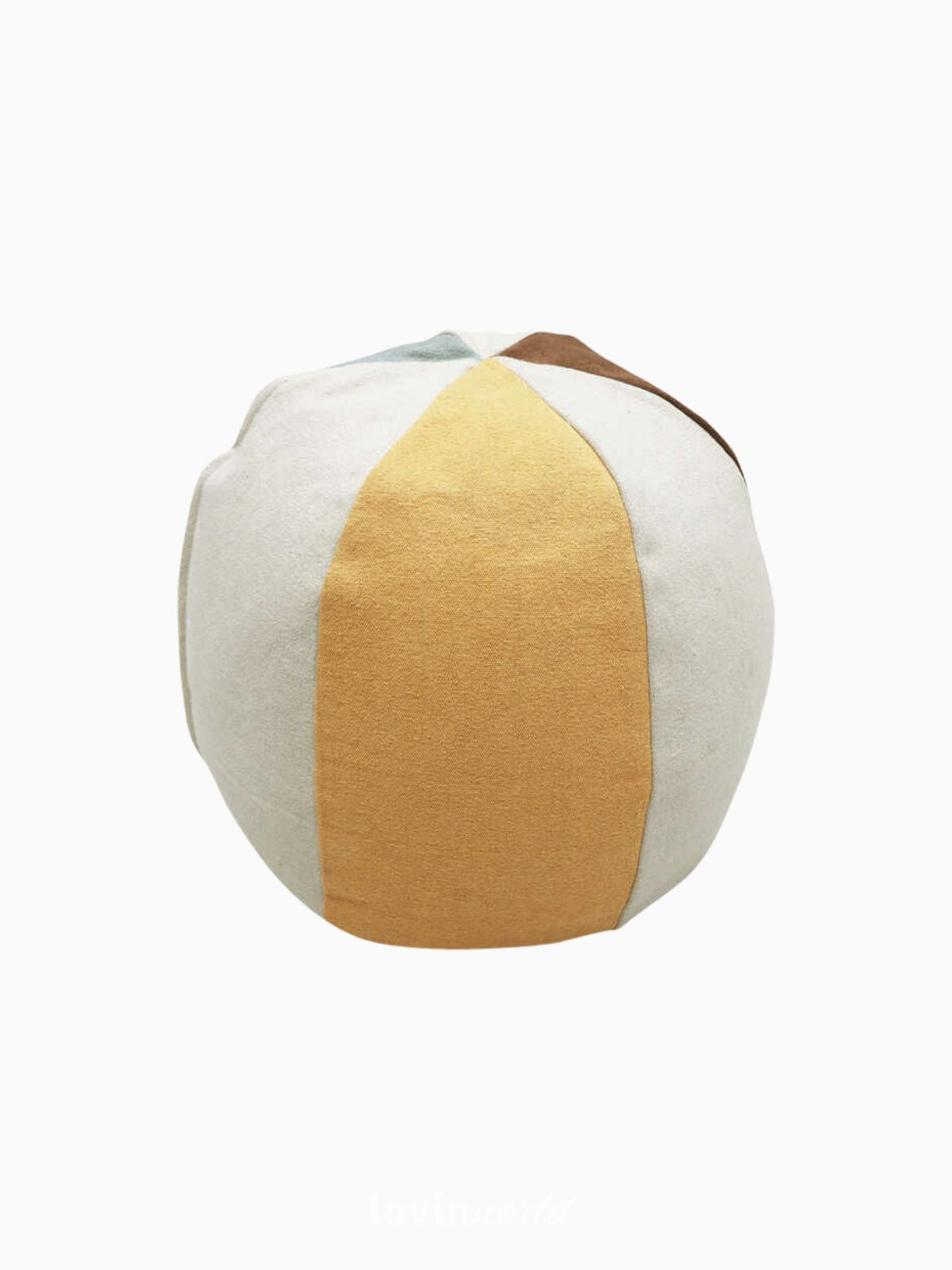 Pouf Ball in multicolore 45x50 cm.-1