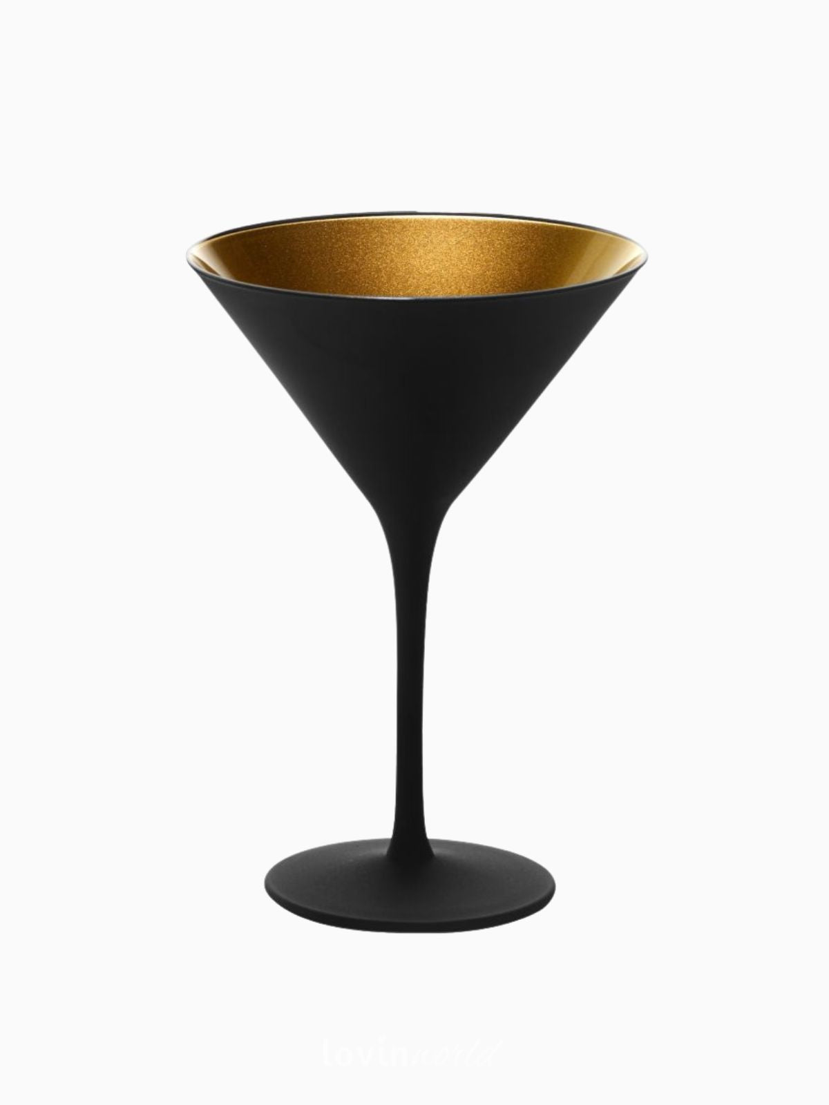 6 Calici cocktail Elements, in colore nero-1