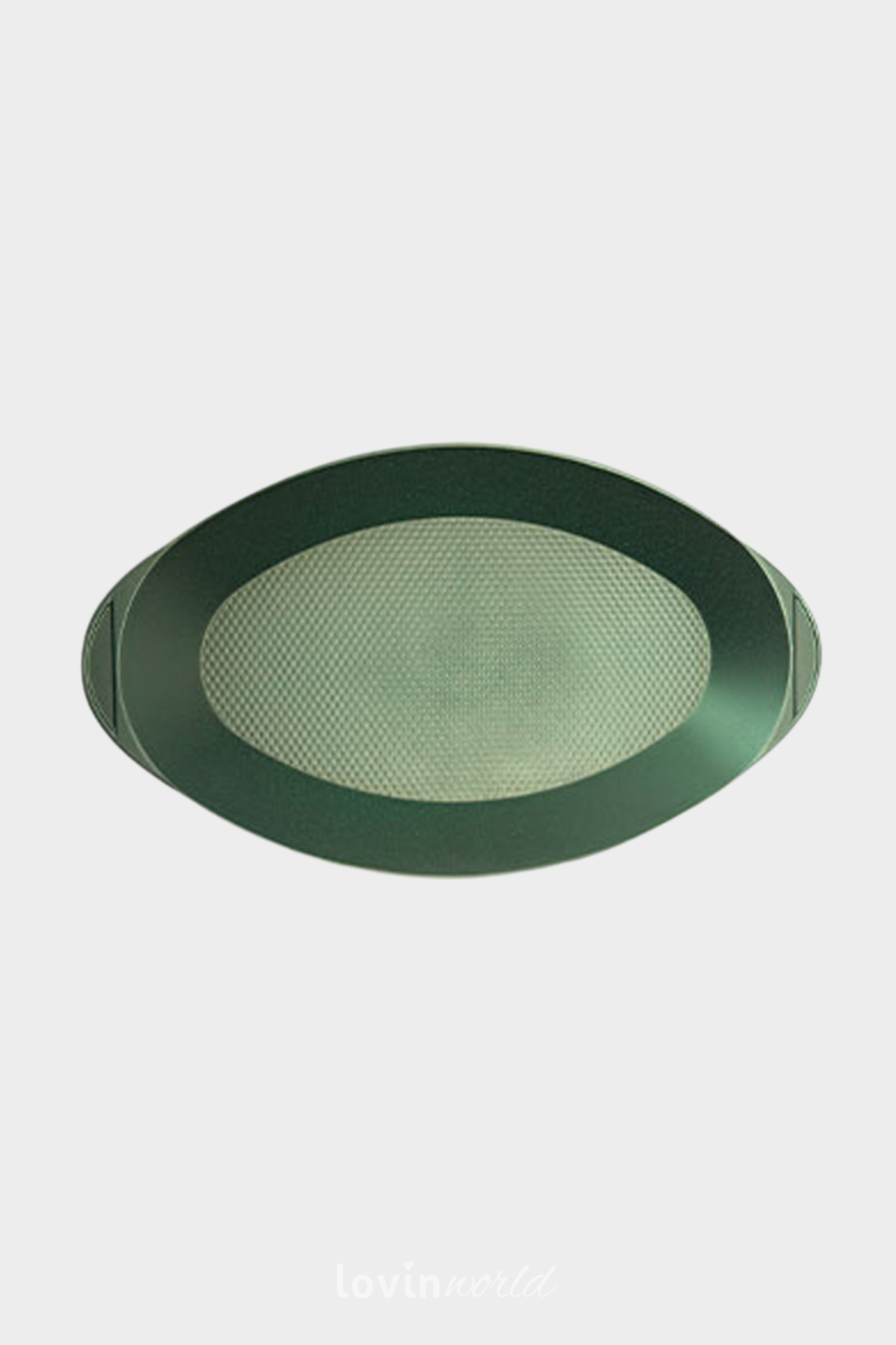 Pesciera ovale Dr. Green in alluminio antiaderente 46x26 cm.-2