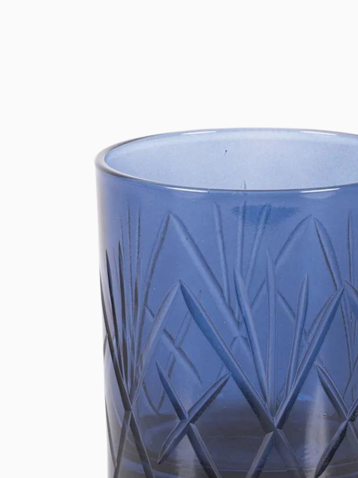 Set 6 Bicchieri Alsazia in vetro, colore blu 30 cl-3
