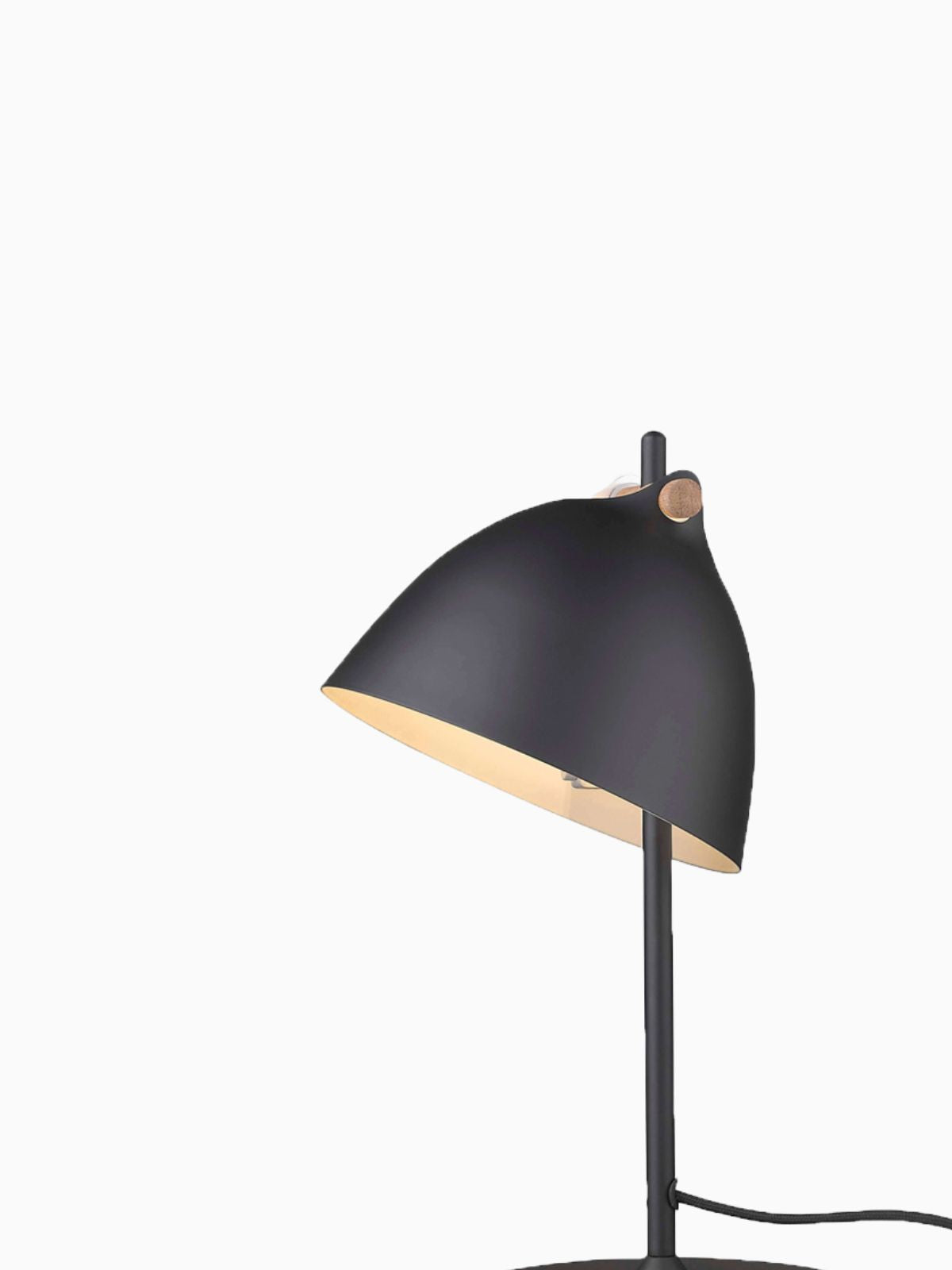 Lampada da tavolo Arhus, in colore nero-3