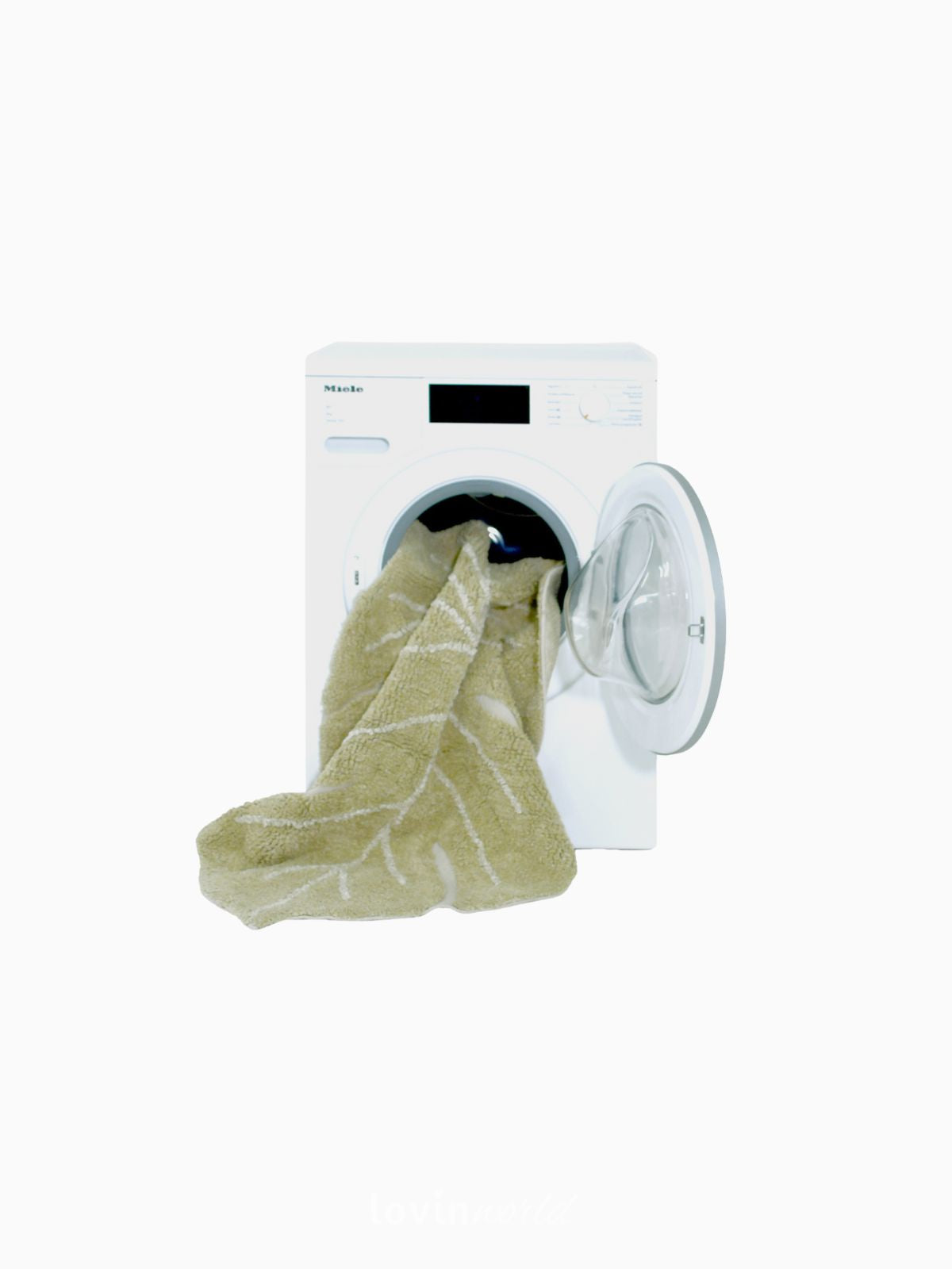 Tappeto in cotone lavabile Mini-Monstera, 75x100 cm.-6