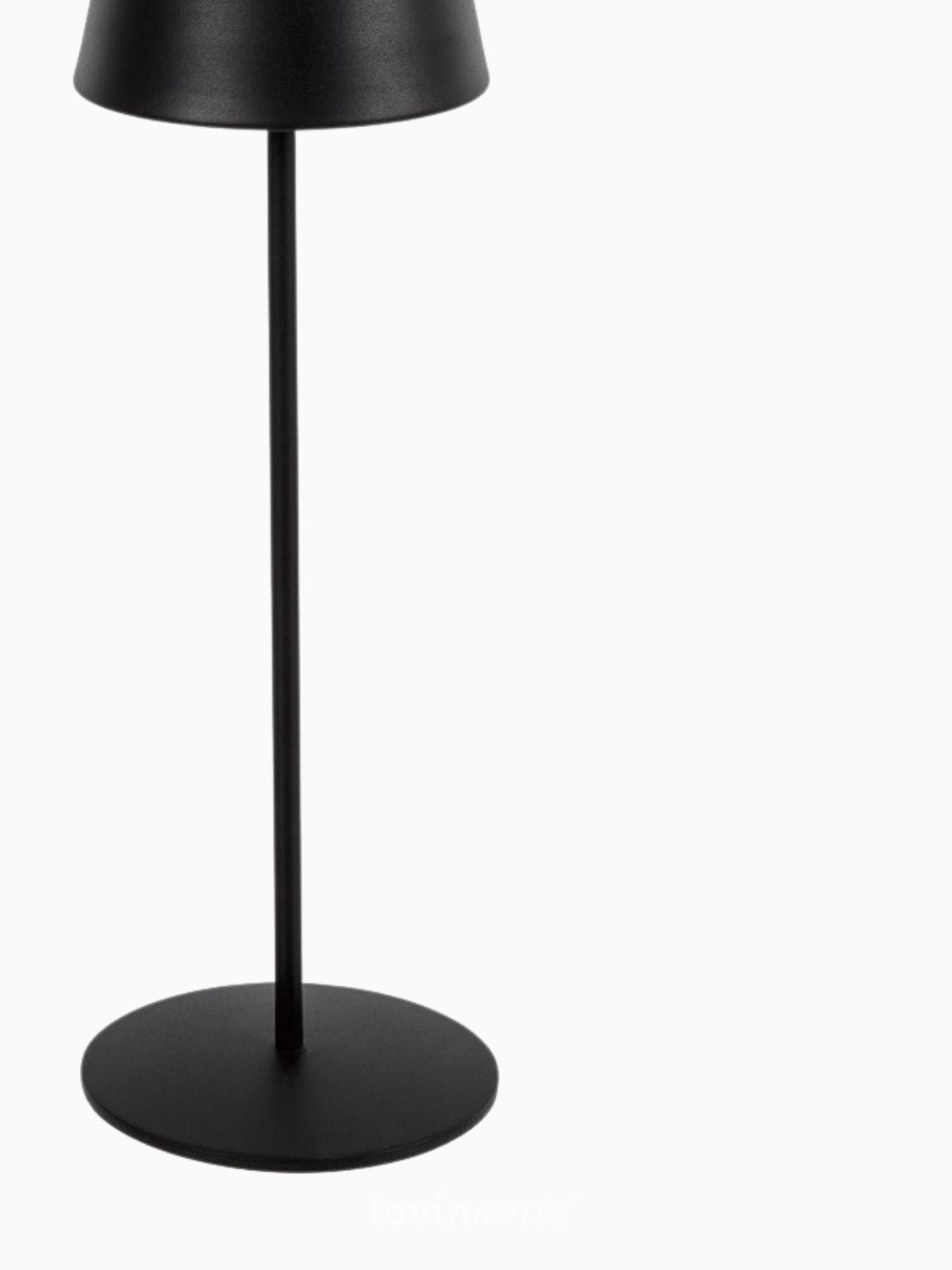 Lampada da tavolo Led Etna in colore nero-4