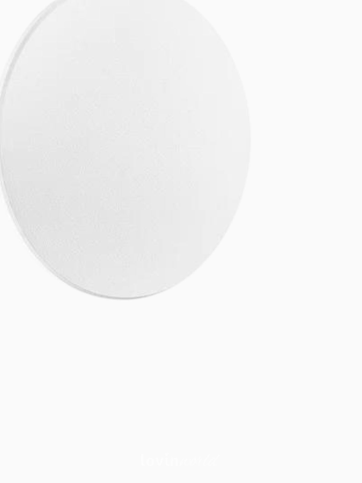 Plafoniera da esterno a LED Zodiac in policarbonato, colore bianco-4
