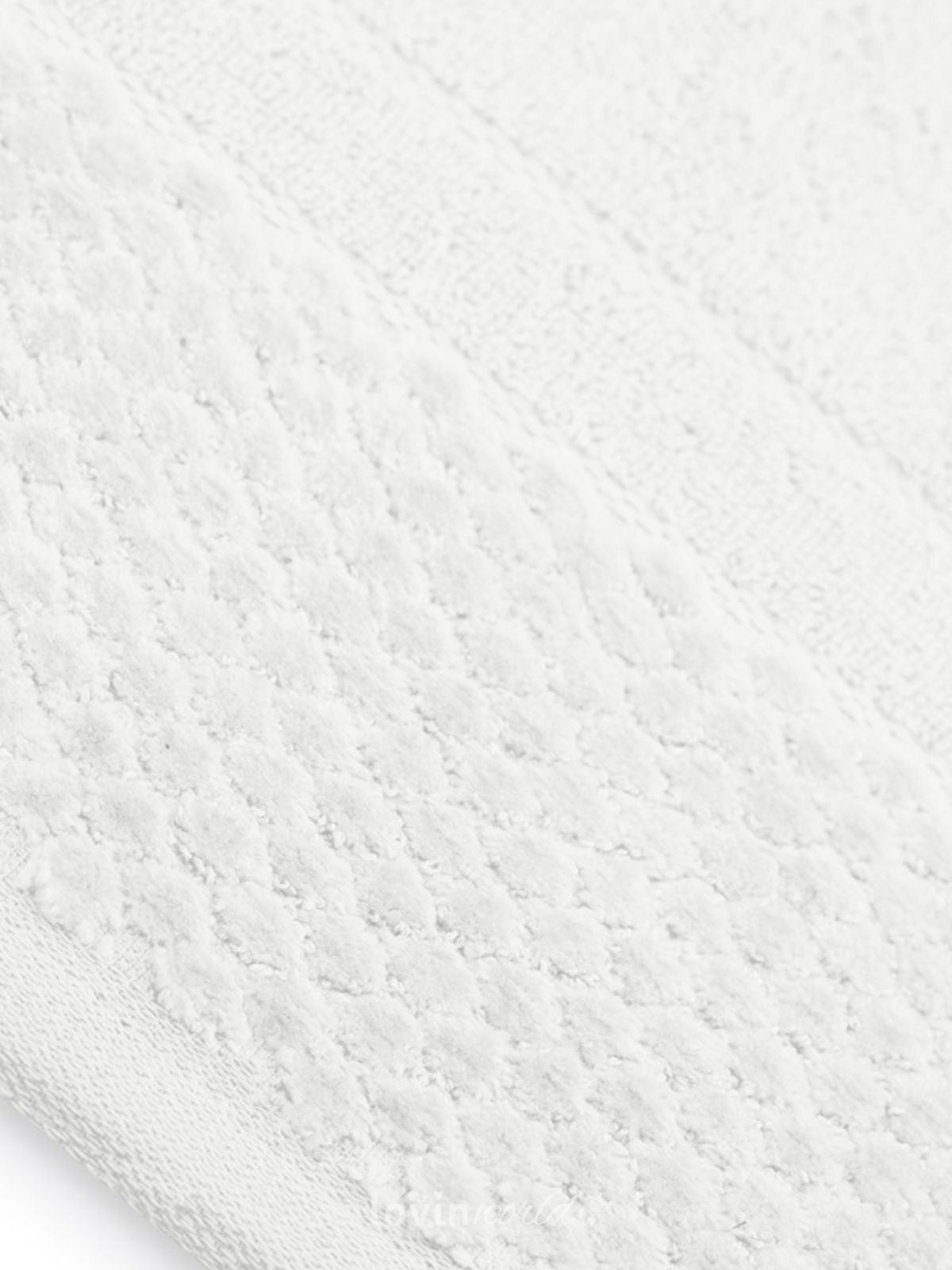 Set 3 Asciugamani da bagno Rubrum in 100% cotone, colore bianco-3