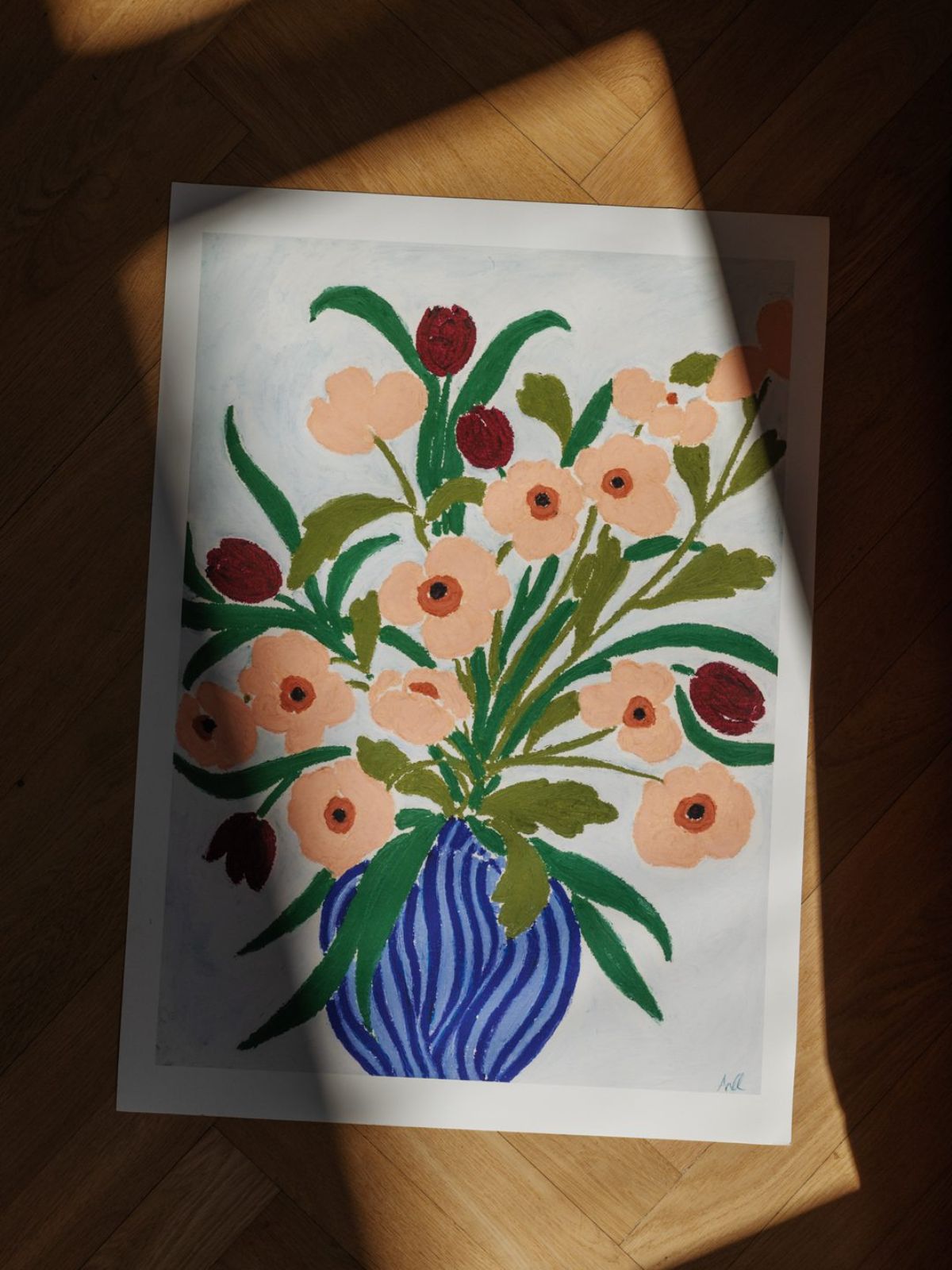 Poster Cerulean Still Life by Anine Cecilie Iversen-3