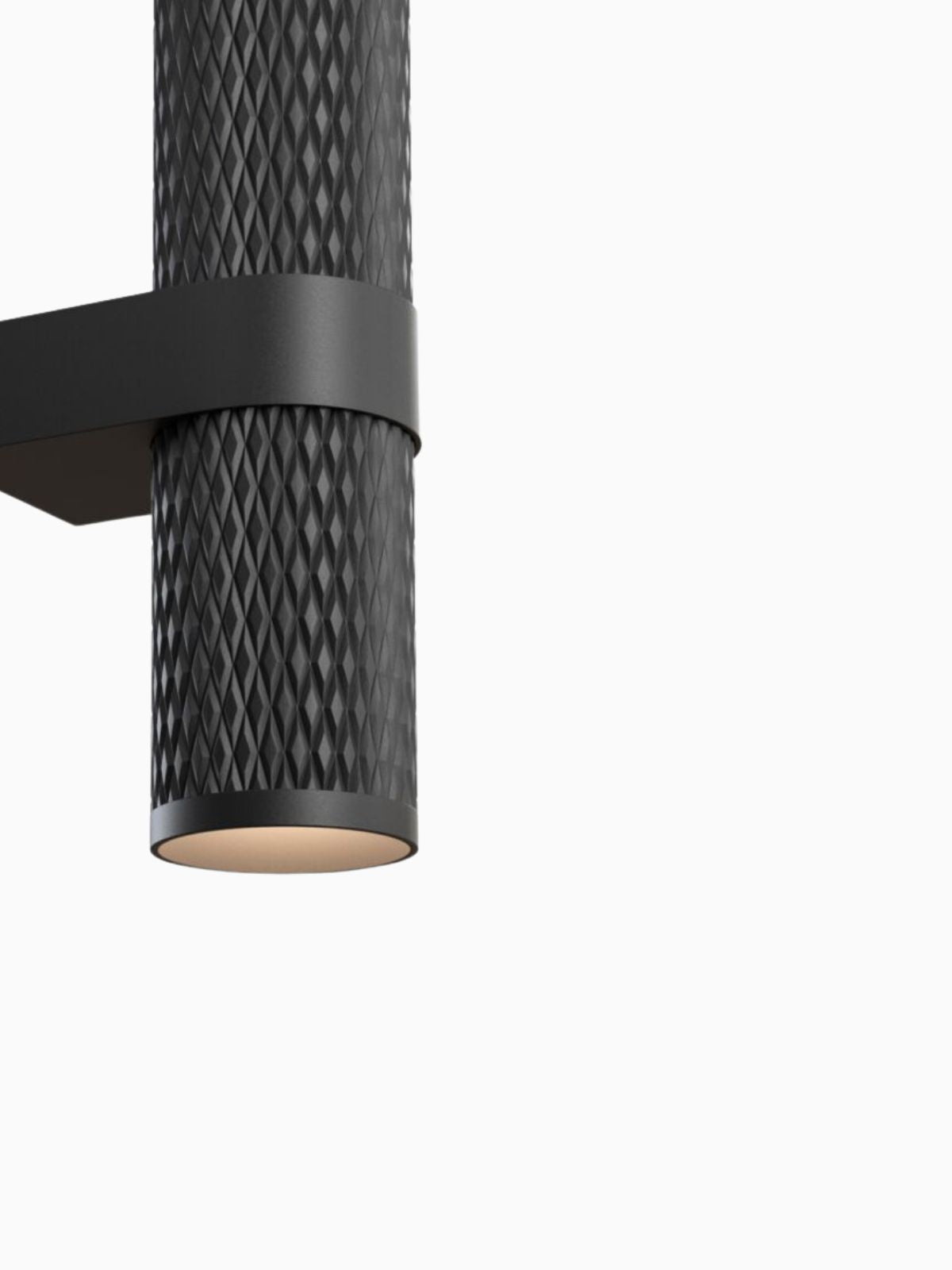 Lampada da parete Focus Design, in colore nero-4