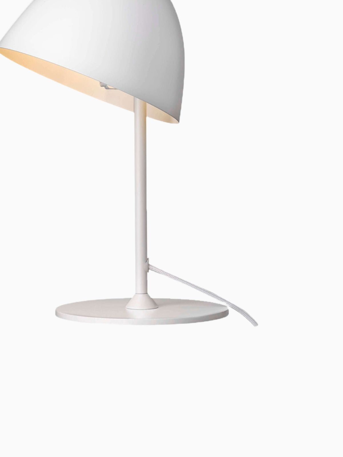 Lampada da tavolo Arhus, in colore bianco-3