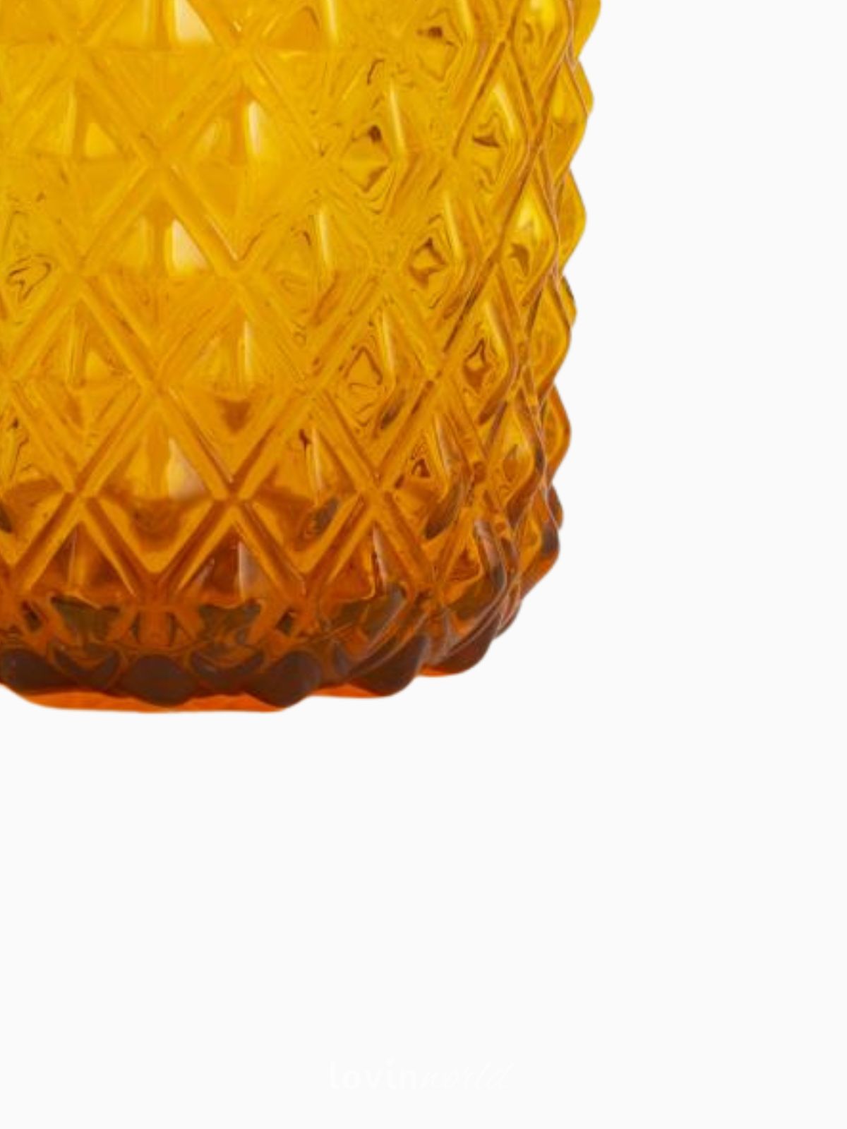 Bicchiere acqua Murano in colore ambra 30 cl, 6 pz.-4