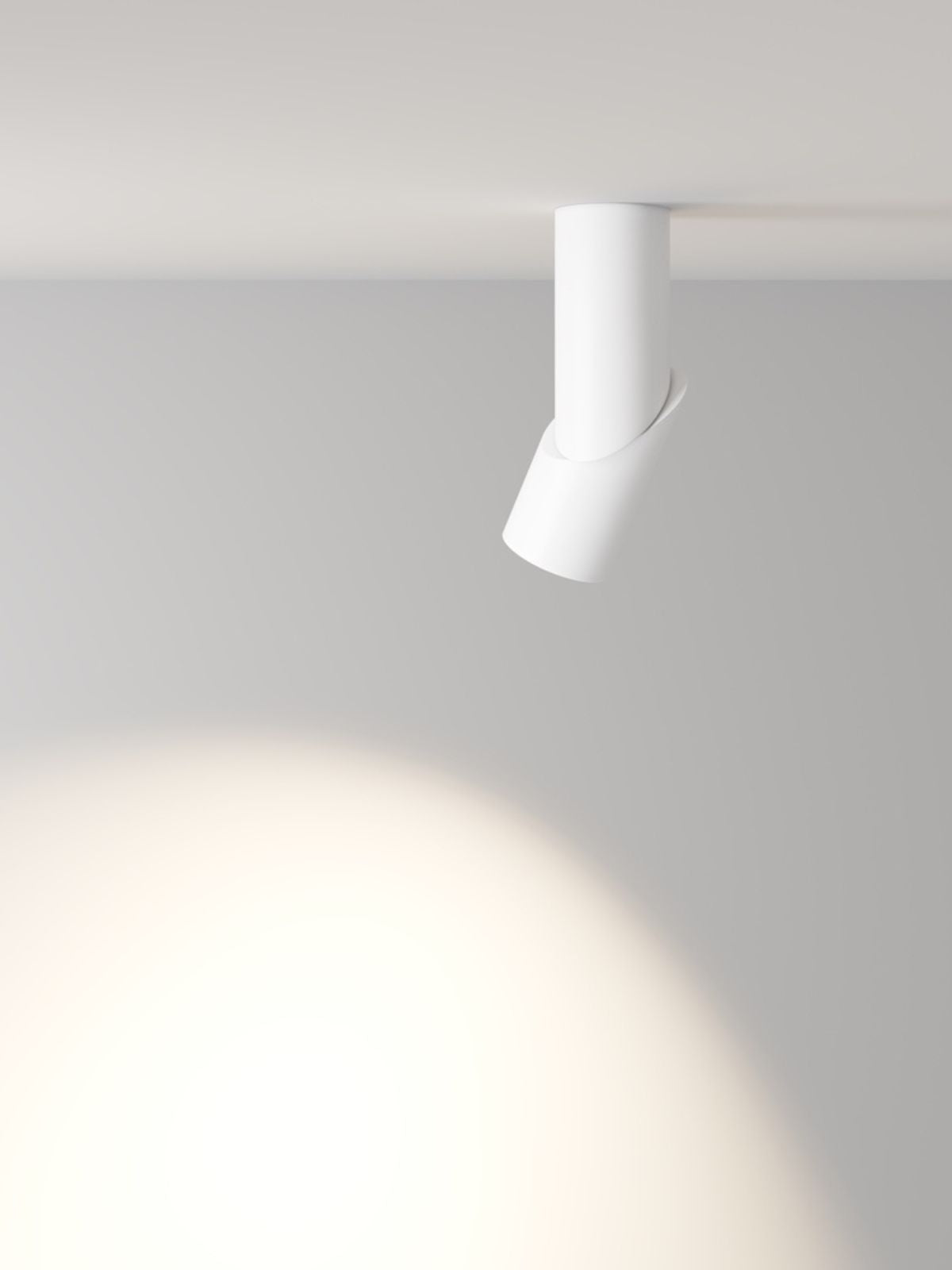 Lampada da soffitto Dafne, in colore bianco-2