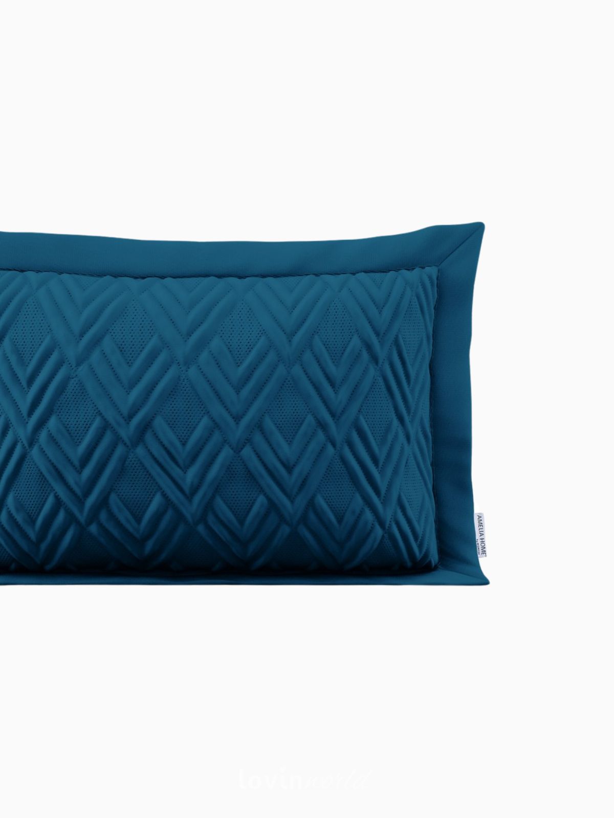 Cuscino decorativo Ophelia in colore blu 50x70 cm.-6