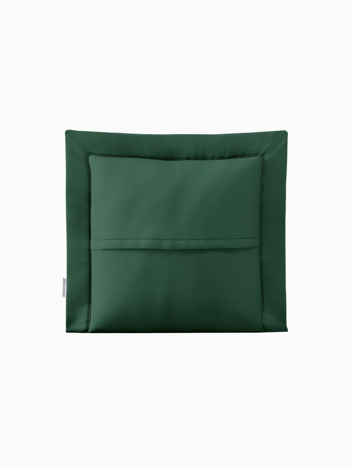 Cuscino decorativo Ophelia in colore verde 45x45 cm.-3