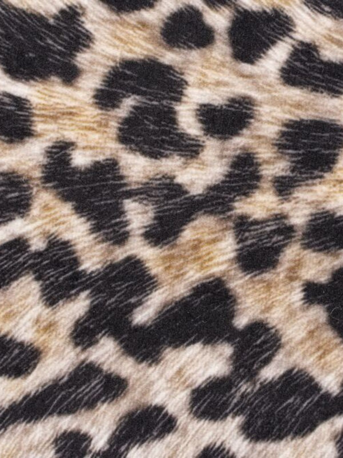 Tappeto animale Leopard Print in poliestere, multicolore 155x195 cm.-4