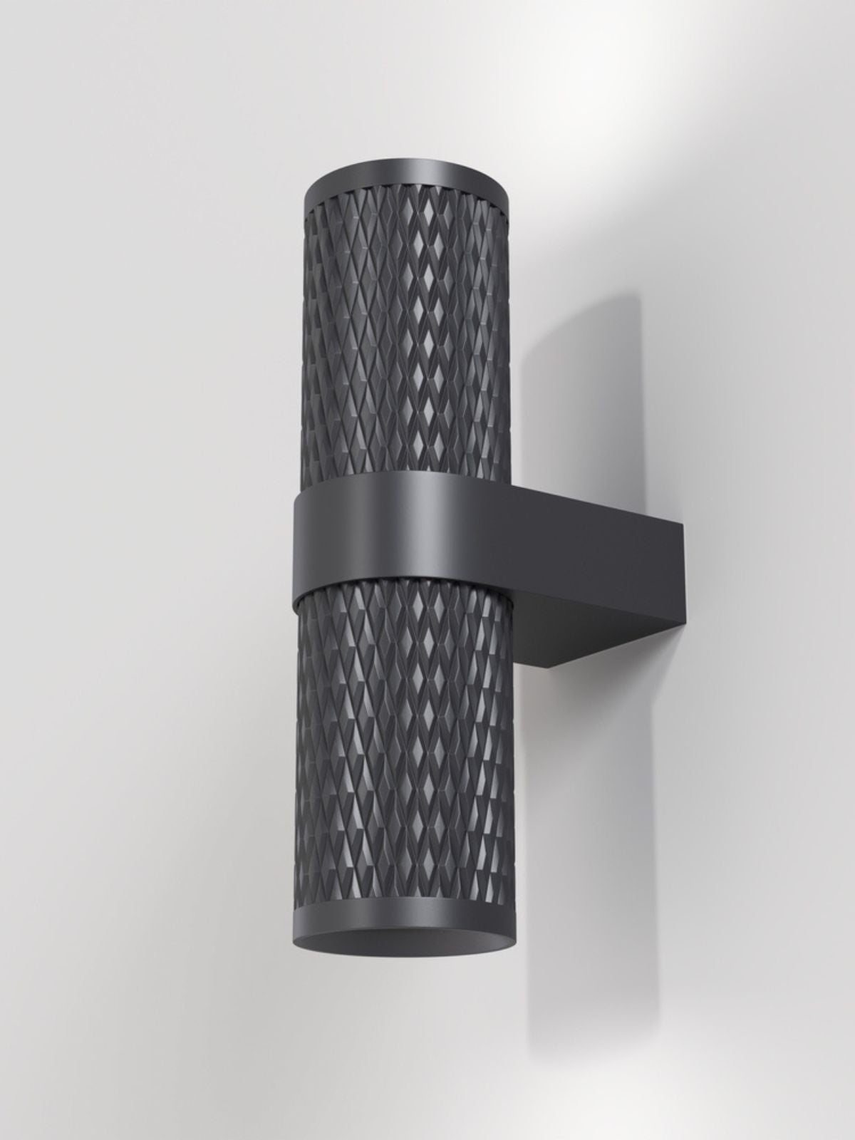 Lampada da parete Focus Design, in colore nero-2