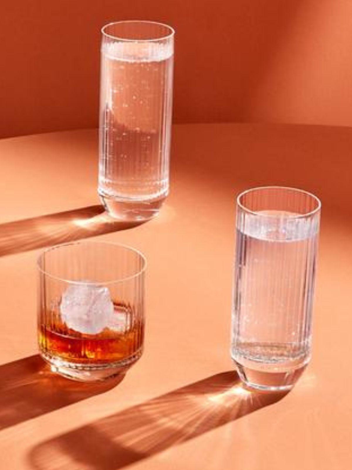 6 Bicchieri in cristallo Acqua o Whisky Big Top-4