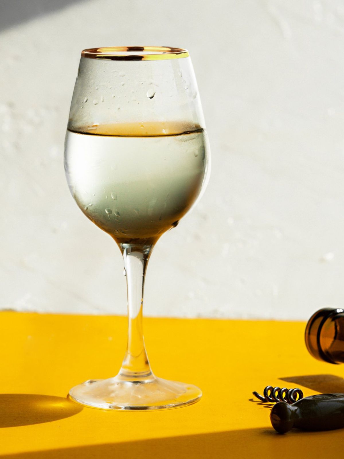 6 Calici vino bianco Amber Gold-2