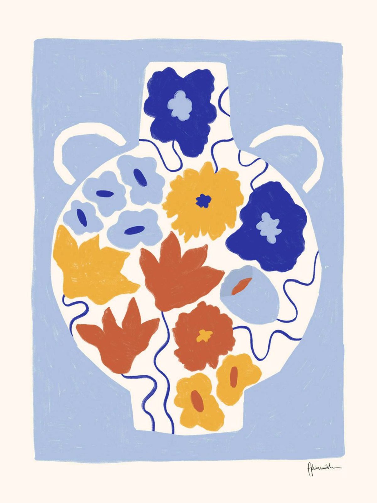 Poster Flower Pot by Frankie Penwill-4