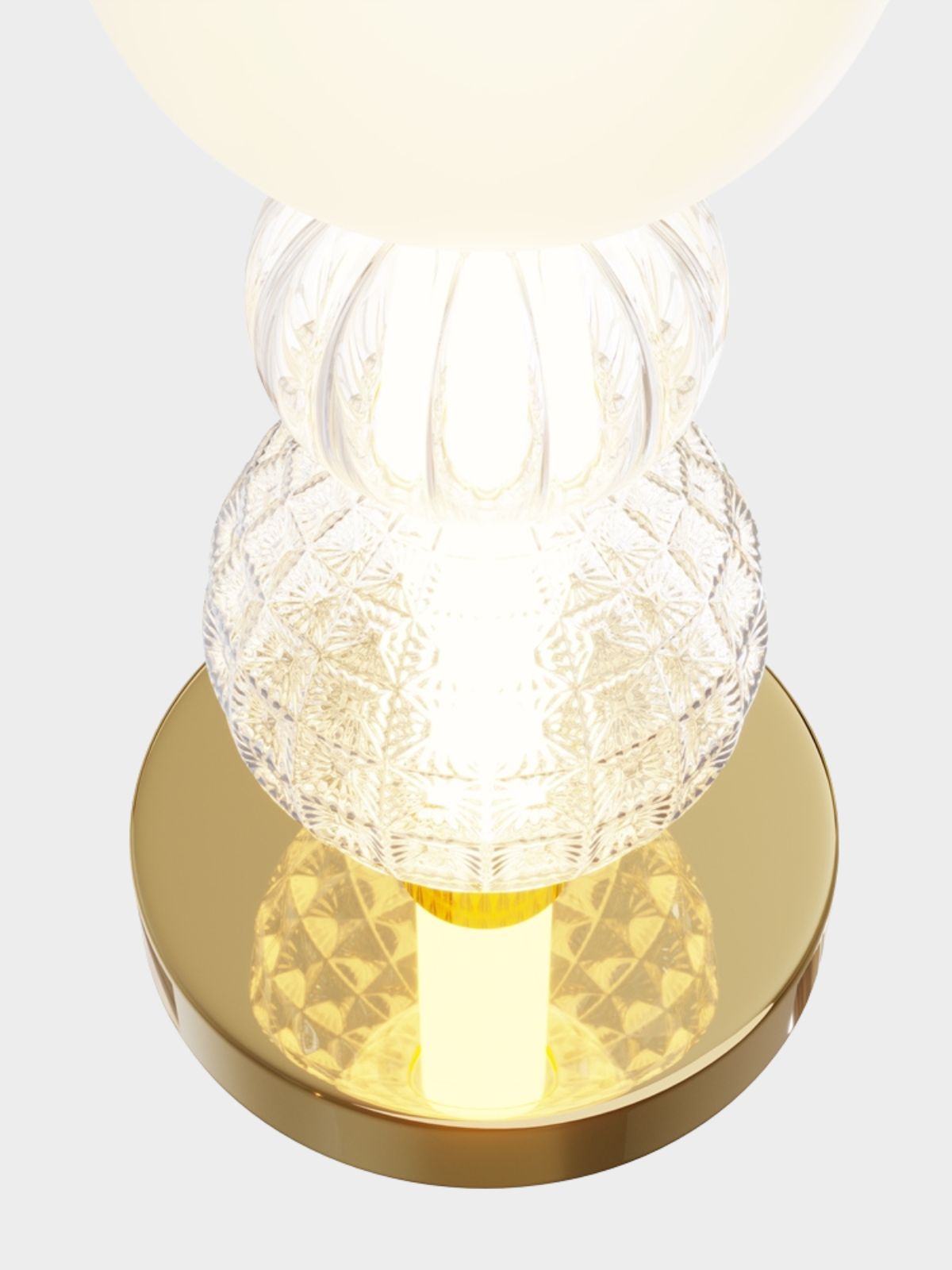 Lampada da tavolo Collar, in colore oroLampada da tavolo Collar, in colore oro-4