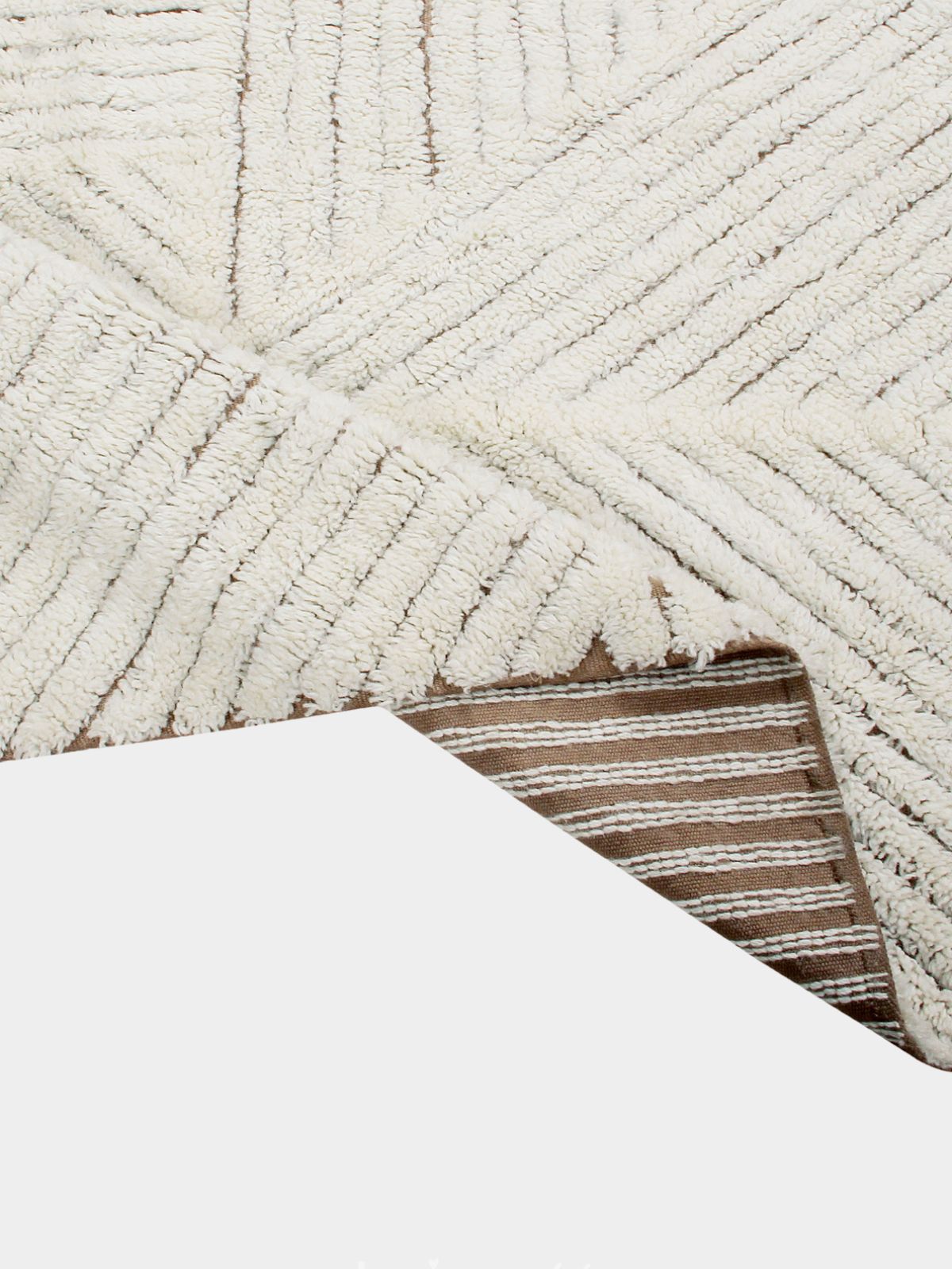 Tappeto in lana lavabile Almond Valley, 170x240 cm.-4
