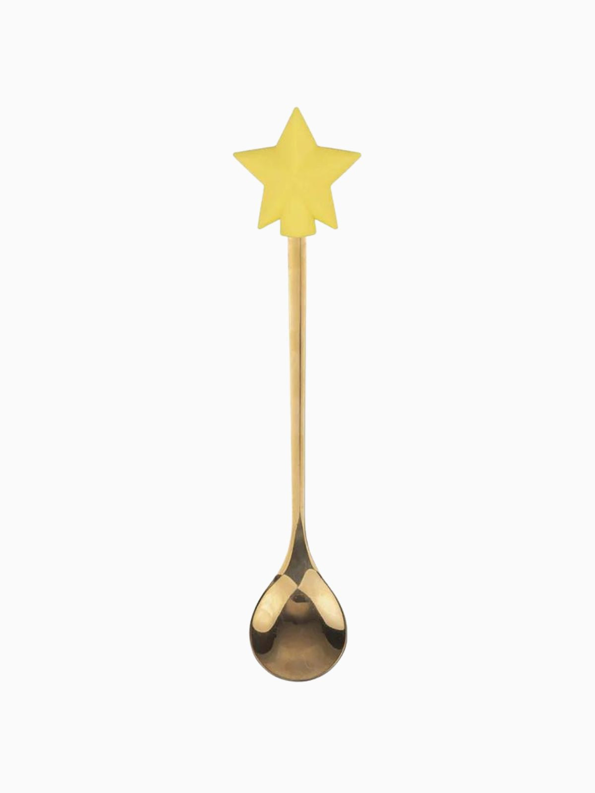 Set 4 cucchiaini Xmas con decorazioni in colore oro-4
