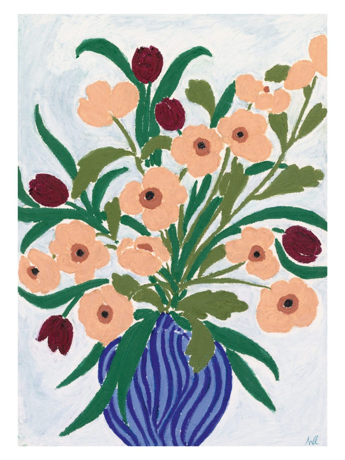 Poster Cerulean Still Life by Anine Cecilie Iversen-5