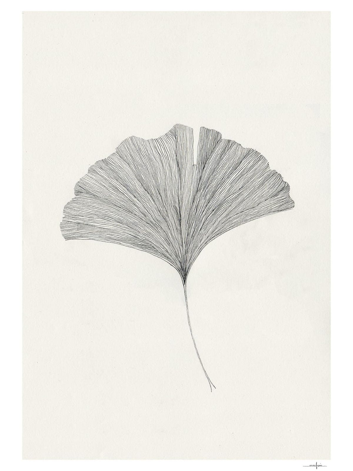 Poster Ginkgo Leaf by Ana Frois-5