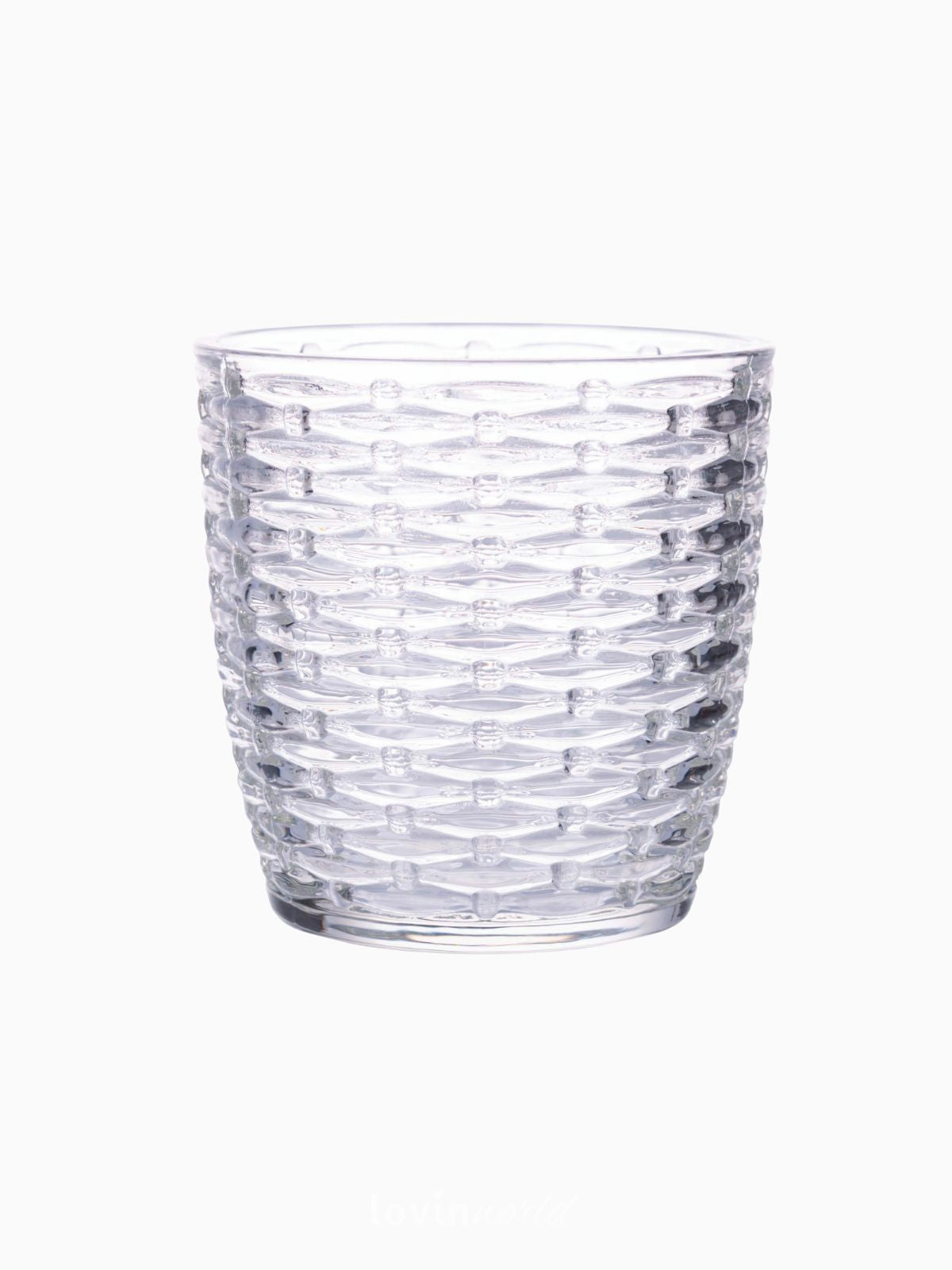 Set 6 Bicchieri Geometrie Clear 30 cl, in colore trasparente-5