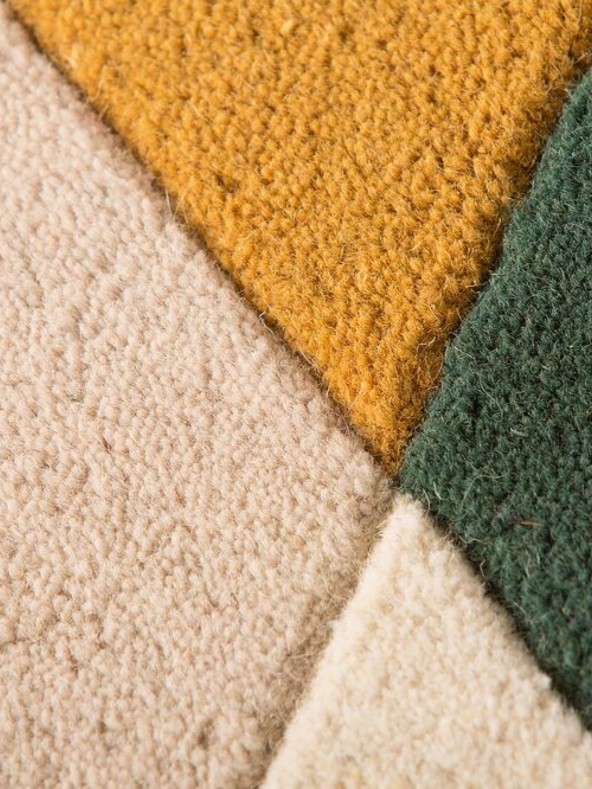Tappeto rotondo di design Prism in lana, multicolore 160x160 cm.-6