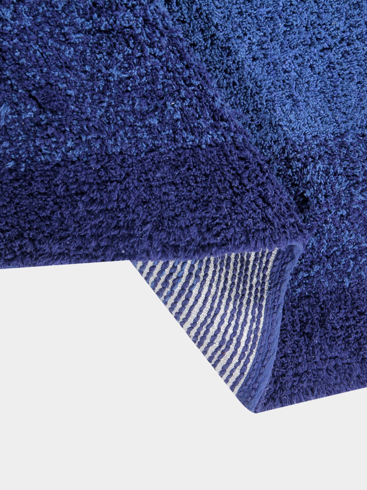 Tappeto in cotone lavabile Water Alaska Blue, 140x200 cm.-5