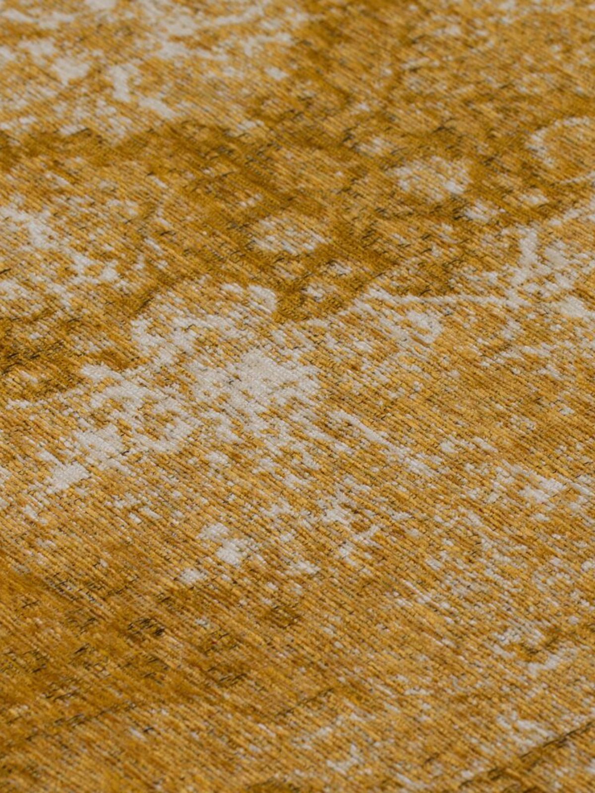 Tappeto orientale Antique in acrilico, colore giallo-3